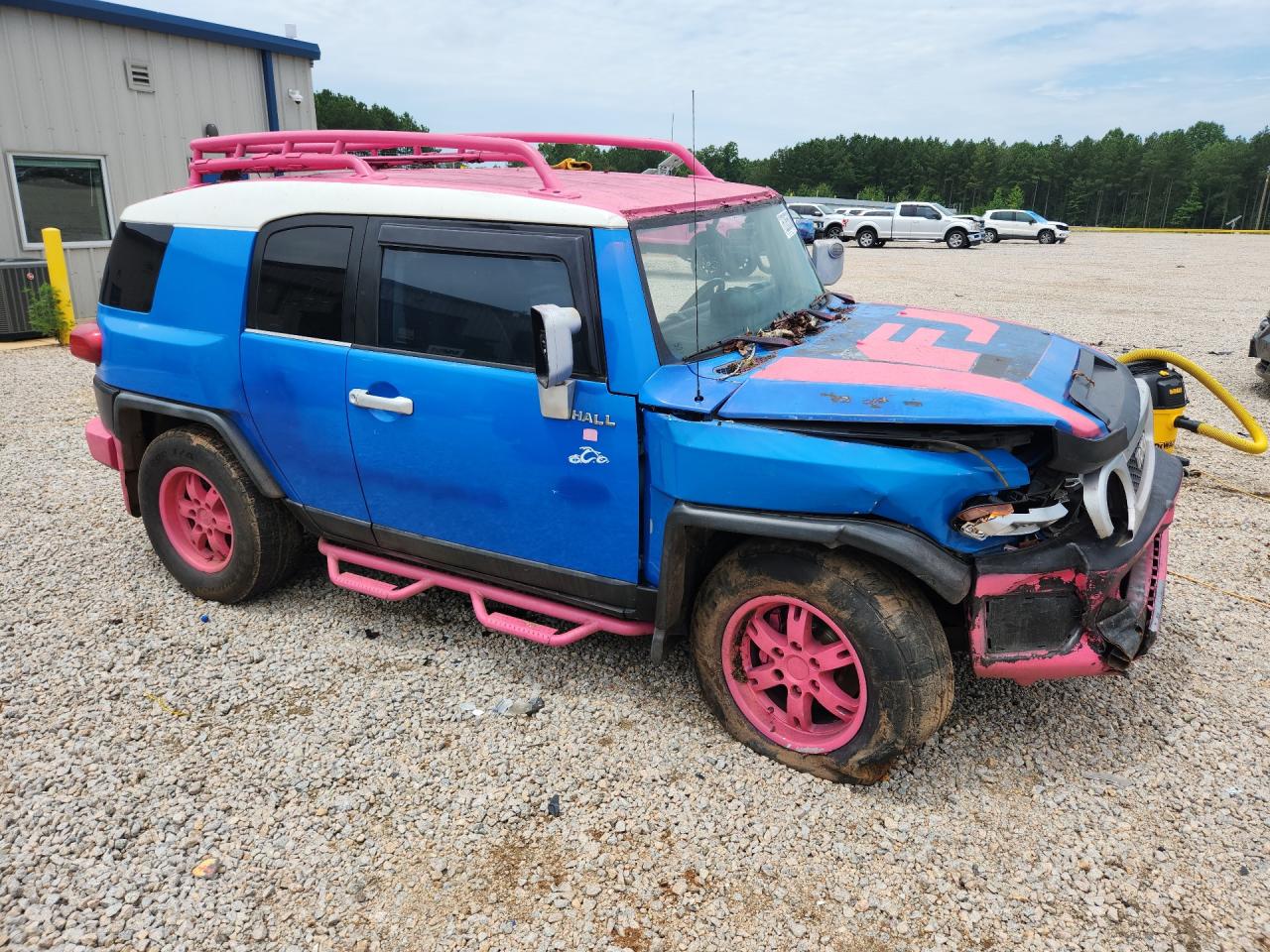 2007 Toyota Fj Cruiser Base Синий vin: JTEZU11F370005641