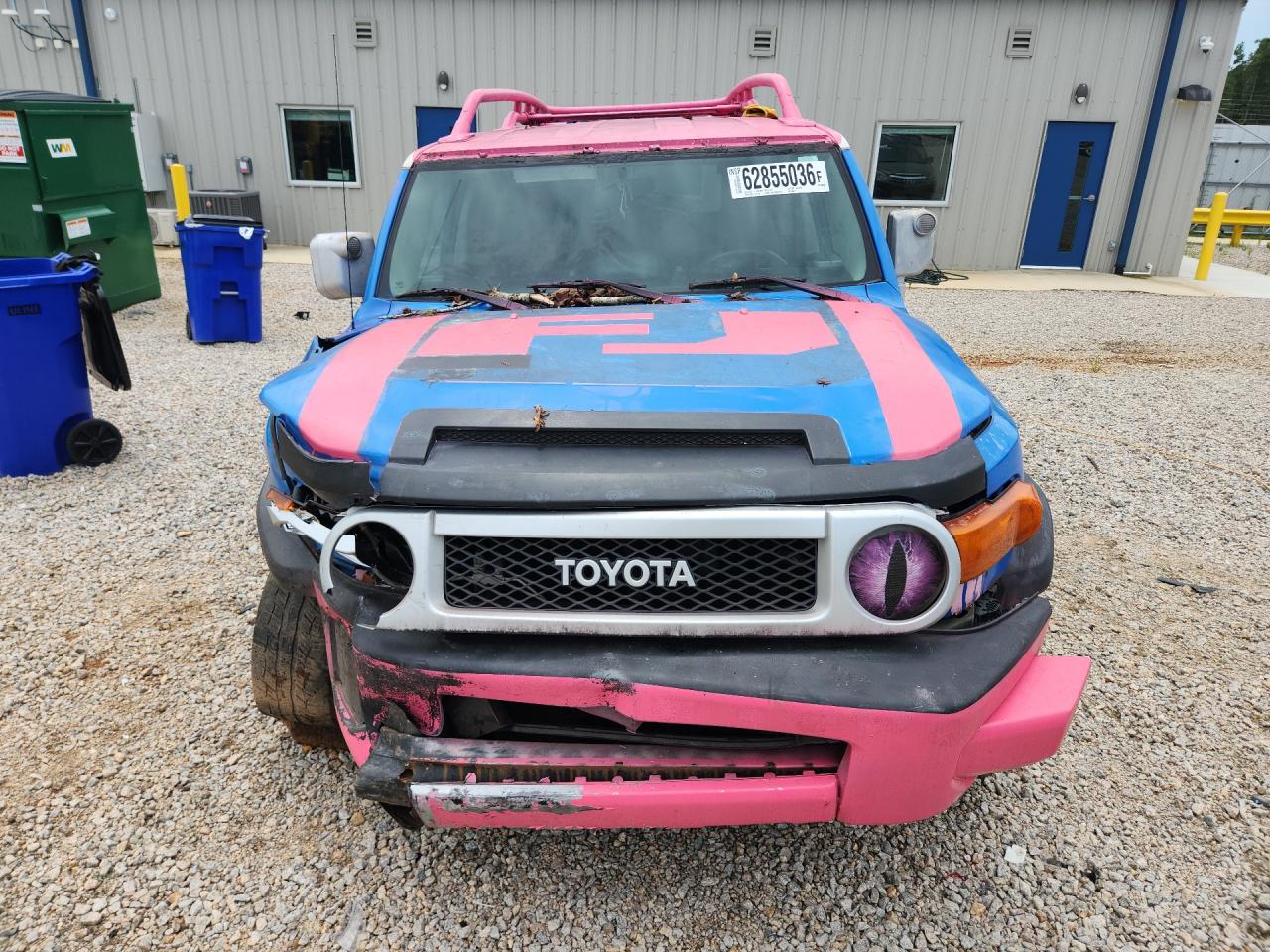 2007 Toyota Fj Cruiser Base Синий vin: JTEZU11F370005641