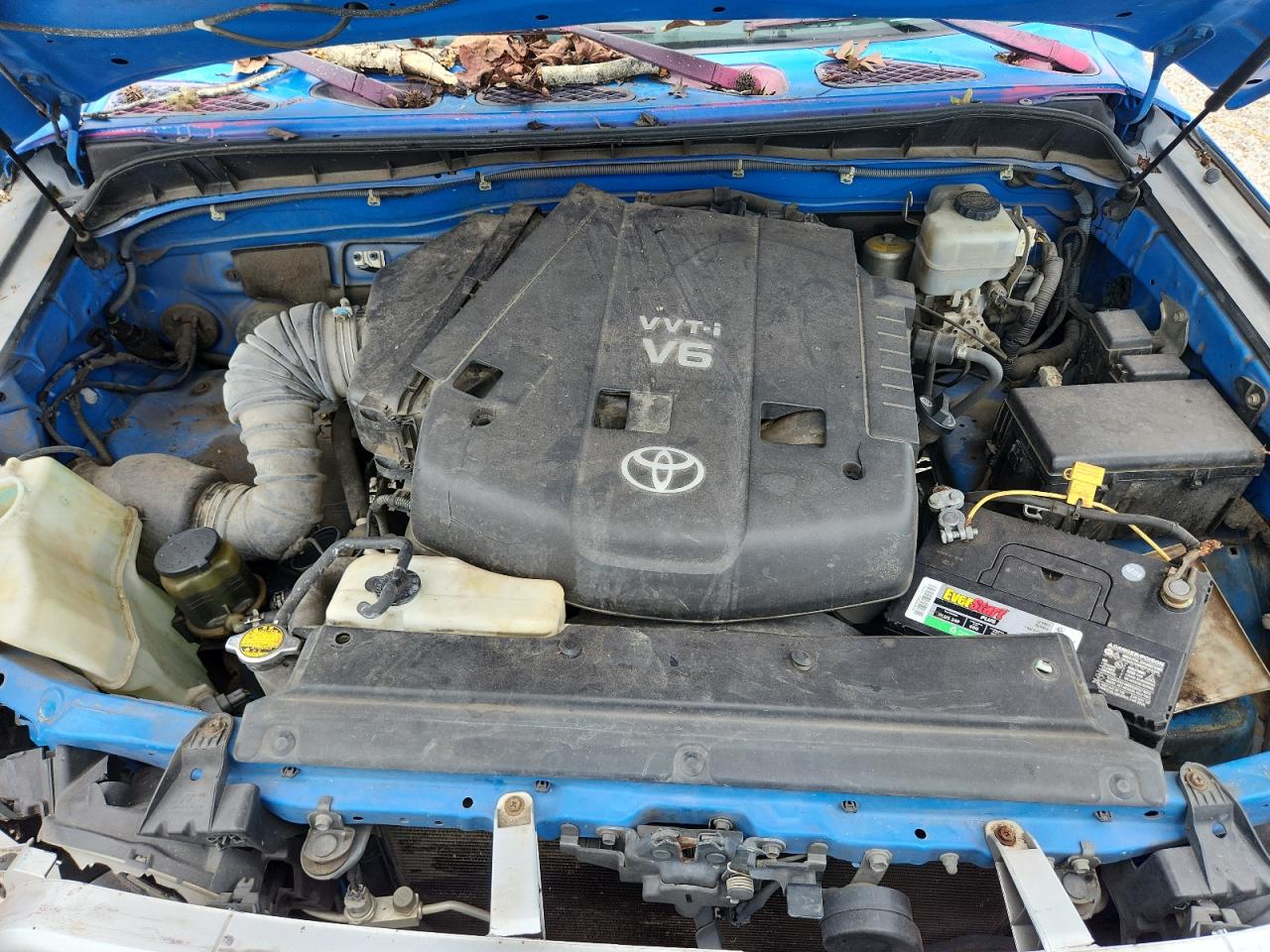 2007 Toyota Fj Cruiser Base Синий vin: JTEZU11F370005641