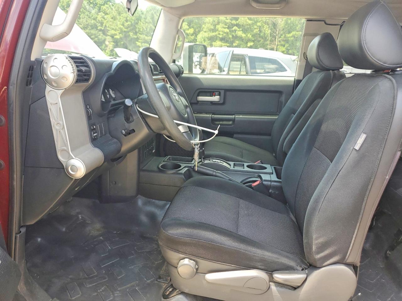 2008 Toyota Fj Cruiser Base Burgundy vin: JTEZU11F38K006326
