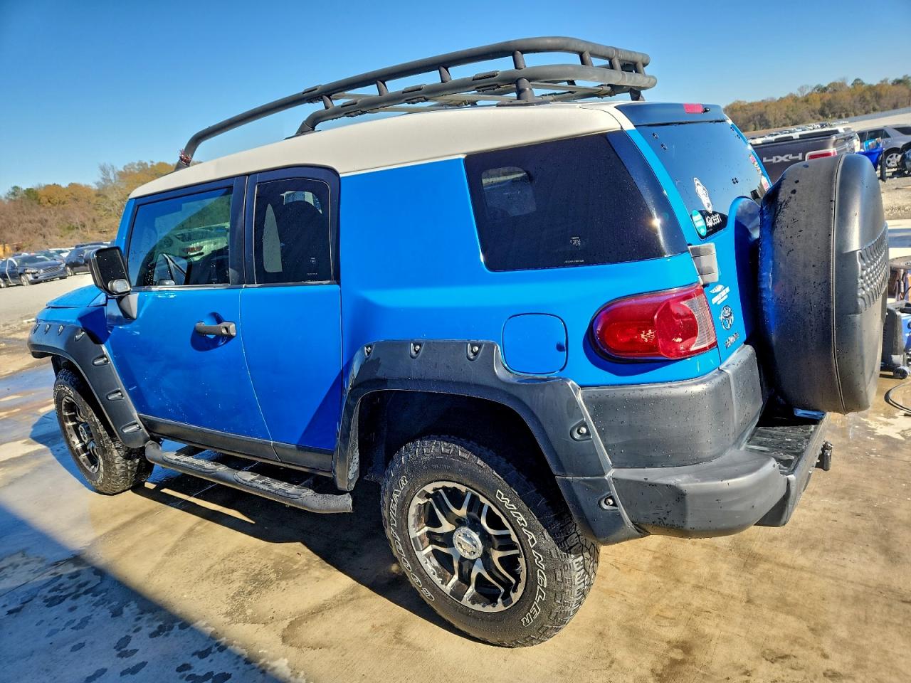 2007 Toyota Fj Cruiser Синий vin: JTEZU11F470007480