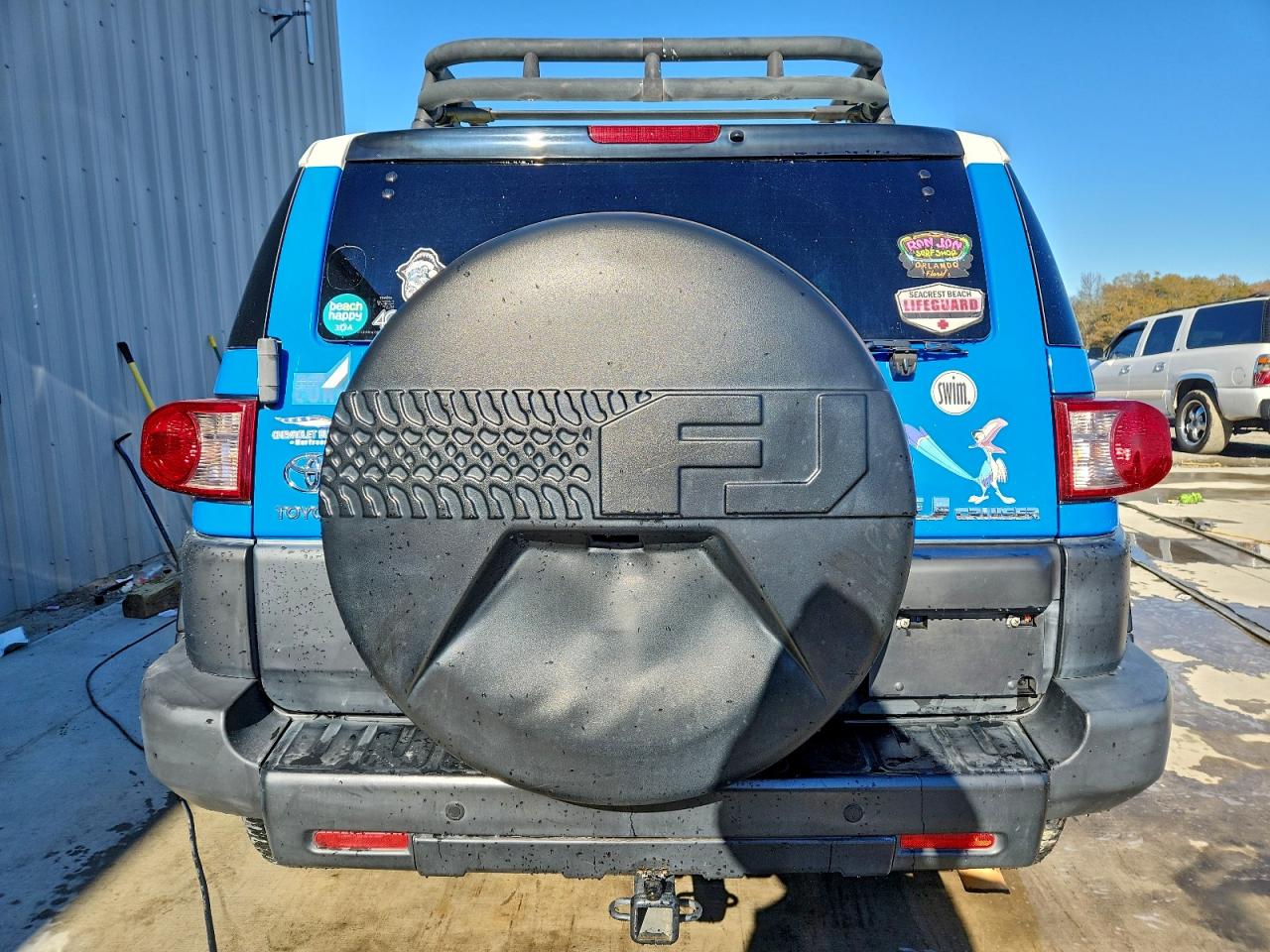 2007 Toyota Fj Cruiser Синий vin: JTEZU11F470007480