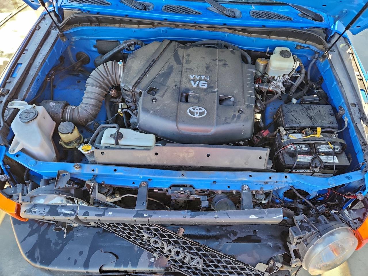2007 Toyota Fj Cruiser Синий vin: JTEZU11F470007480