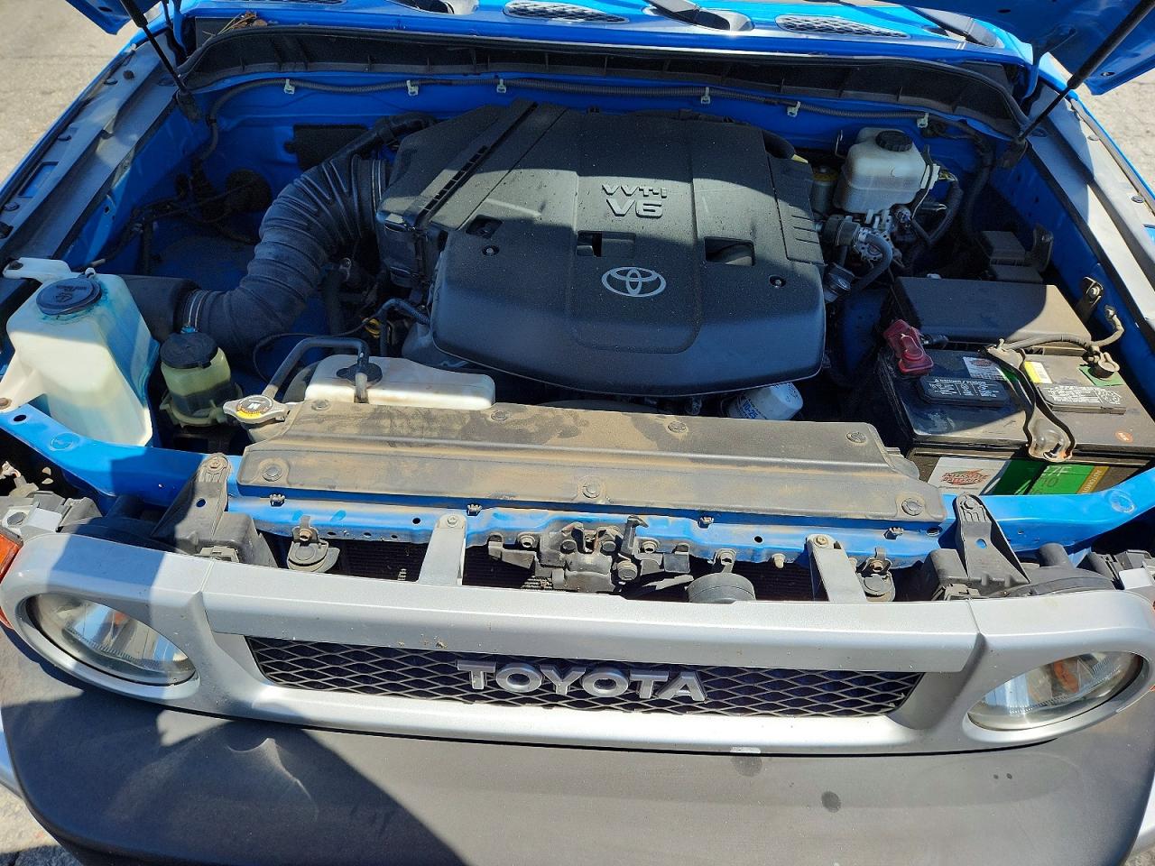 2007 Toyota Fj Cruiser Base Blue vin: JTEZU11F470015420