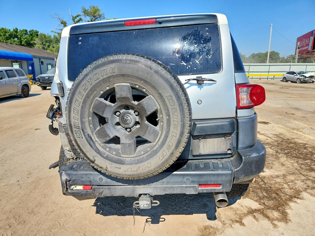 2007 Toyota Fj Cruiser Base Silver vin: JTEZU11F570011702