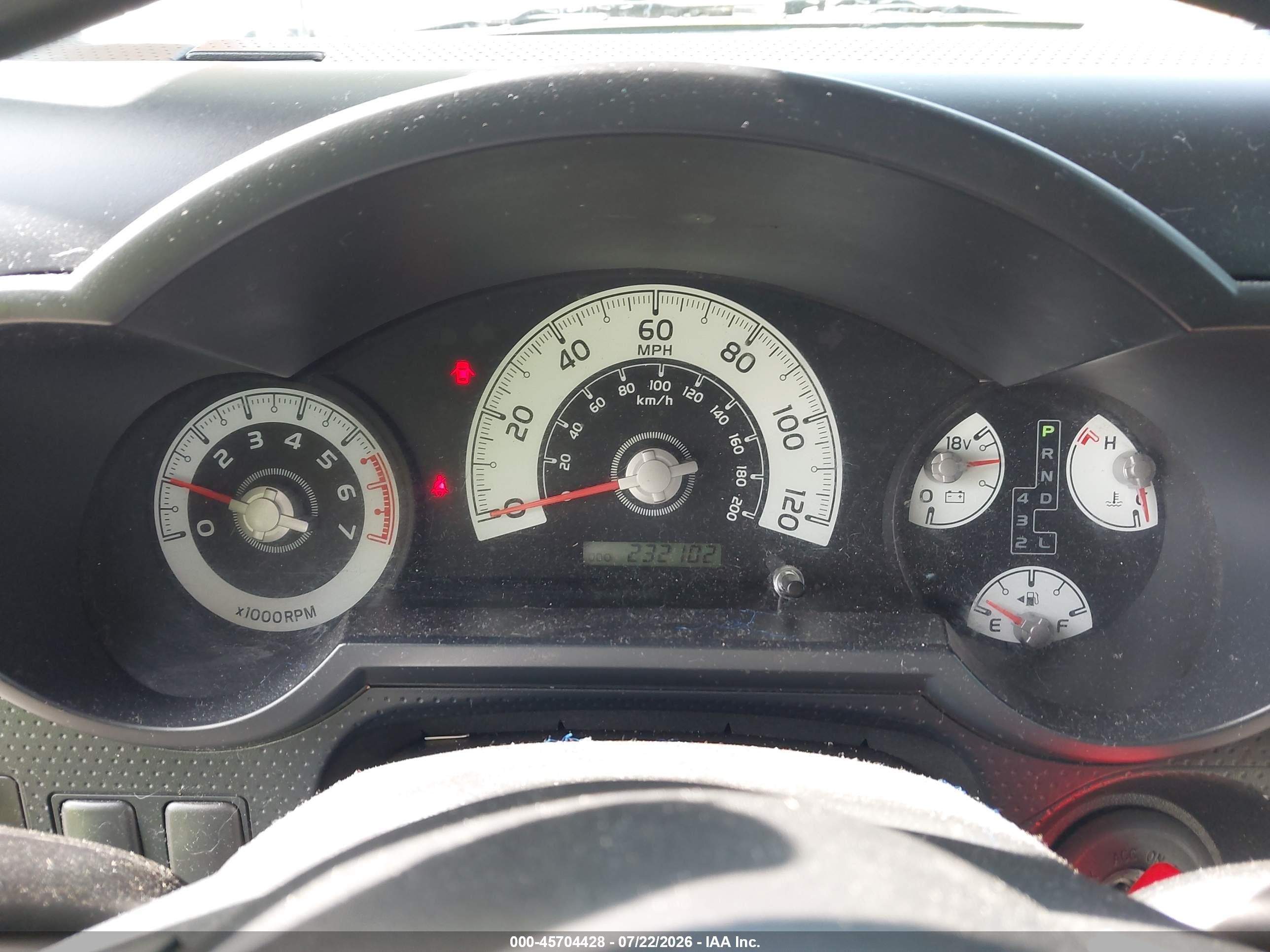 2007 Toyota Fj Cruiser   Blue vin: JTEZU11F570018178