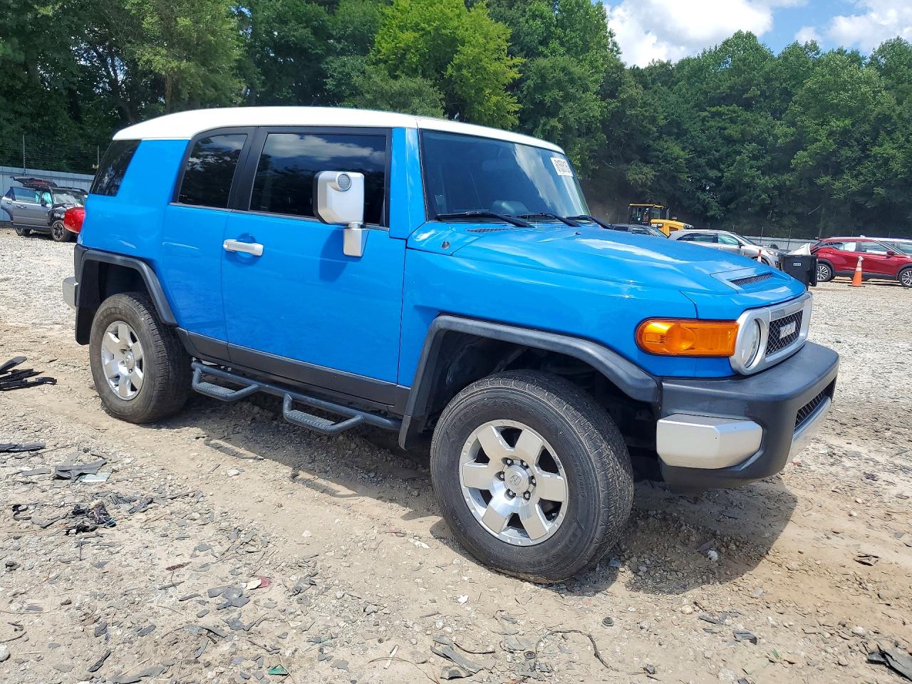2007 Toyota Fj Cruiser Base Синий vin: JTEZU11F670007514