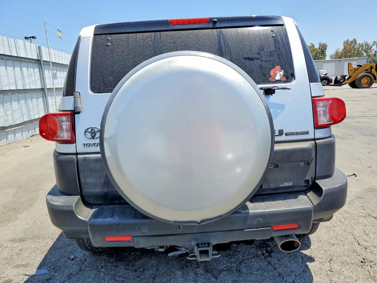 2007 Toyota Fj Cruiser Base Silver vin: JTEZU11F770012401