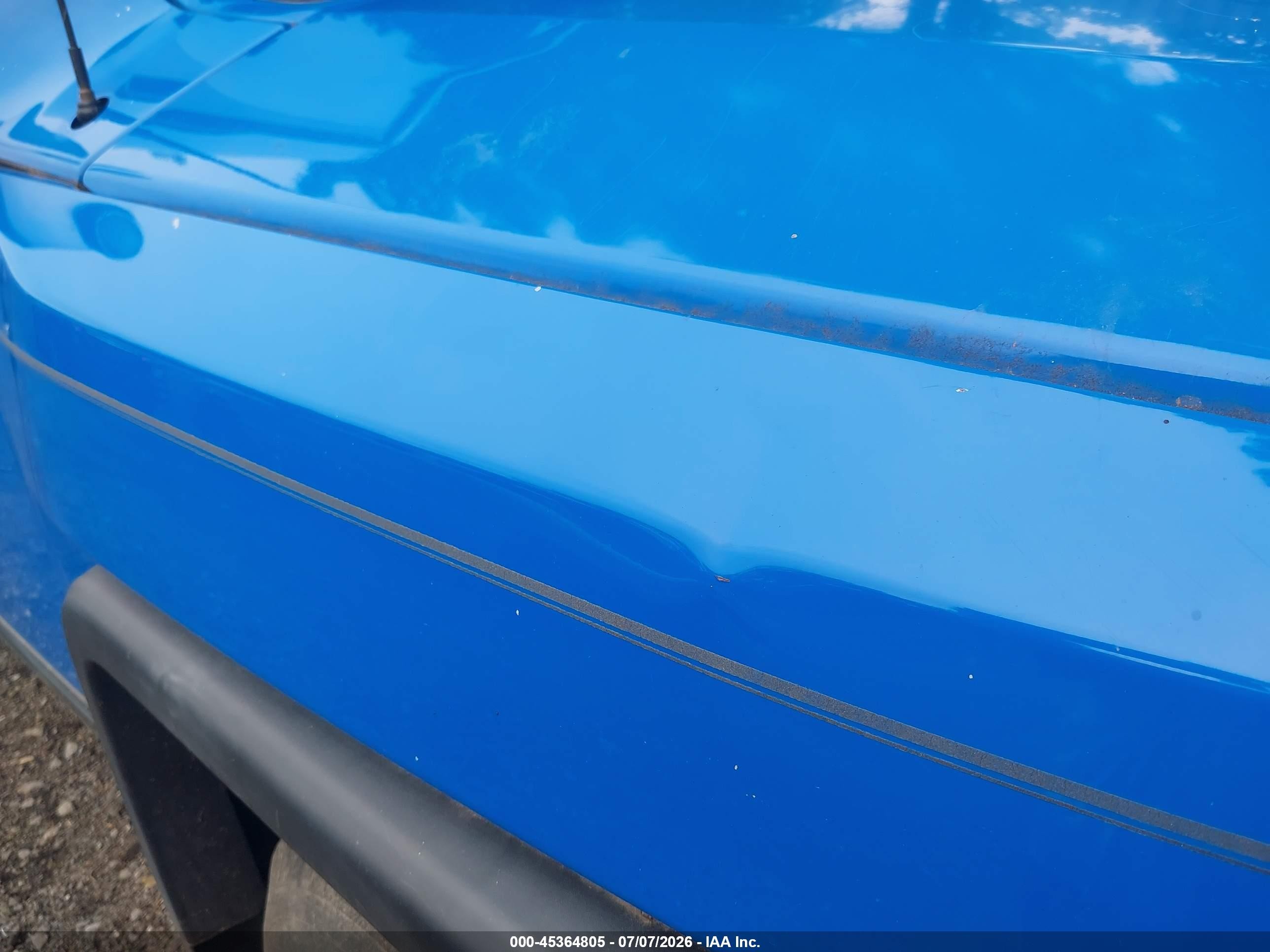 2007 Toyota Fj Cruiser   Blue vin: JTEZU11FX70013168