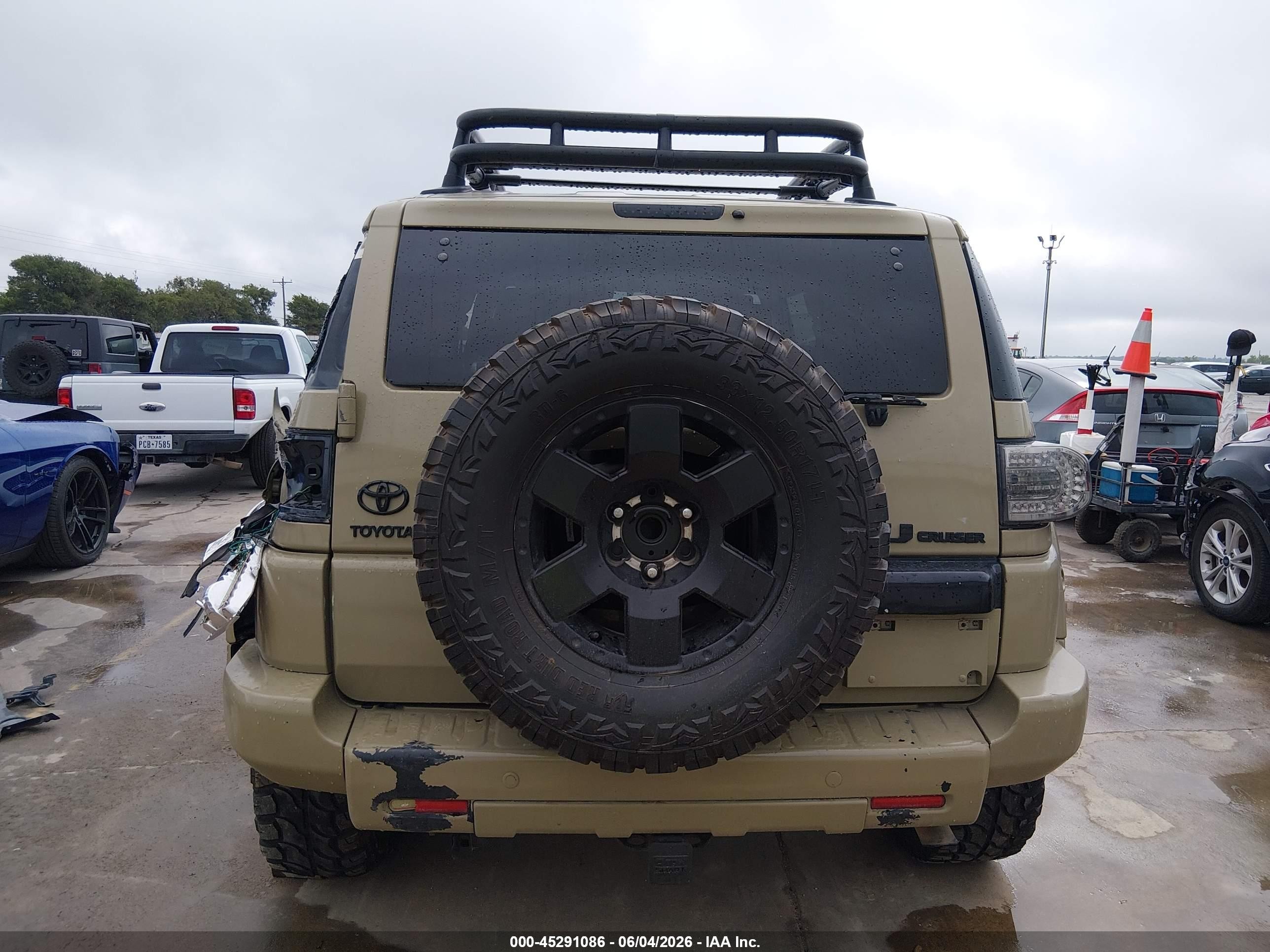 2008 Toyota Fj Cruiser   Tan vin: JTEZU11FX8K005464