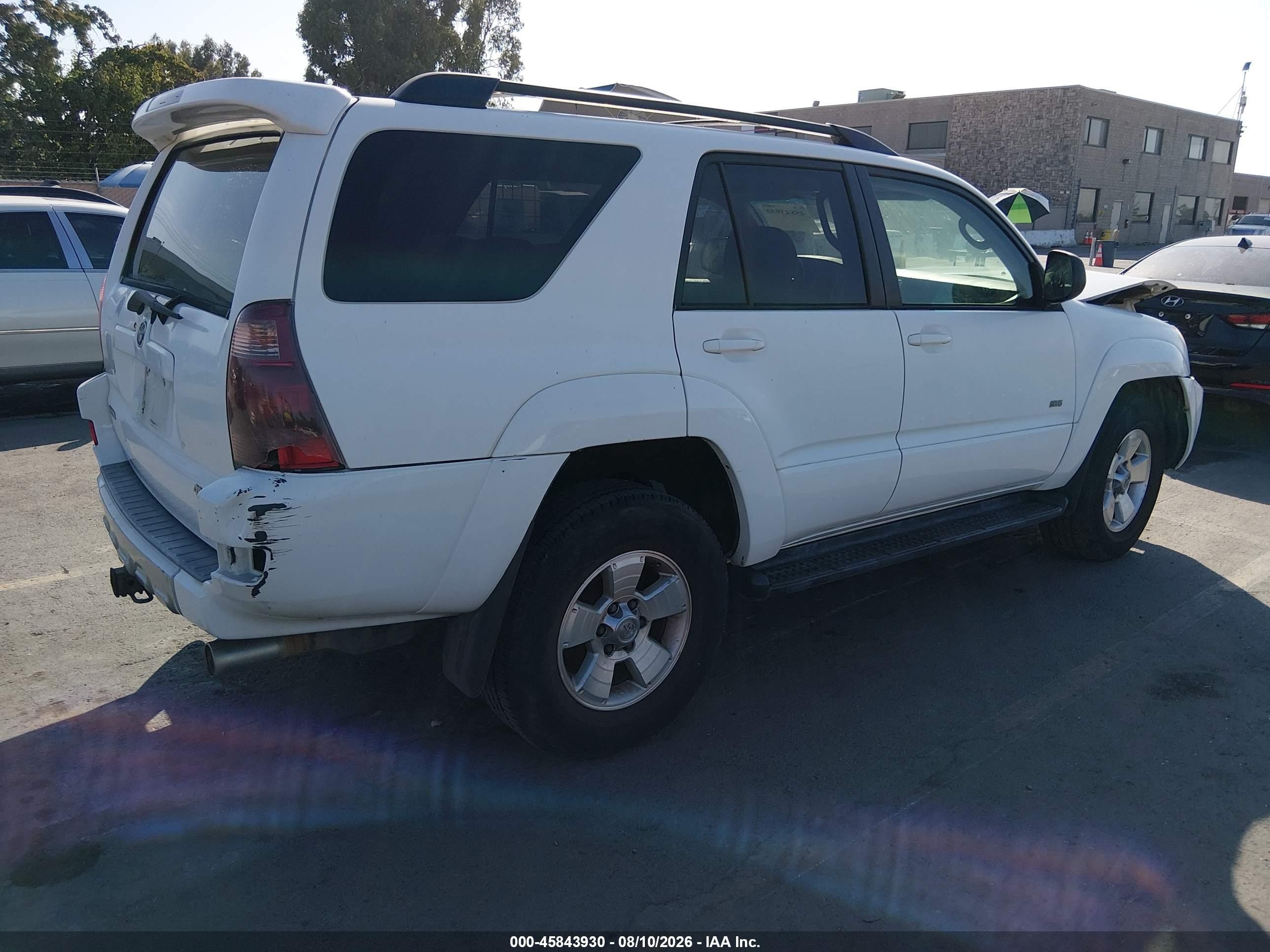 2004 Toyota 4runner Sr5 V6 Белый vin: JTEZU14R040041126