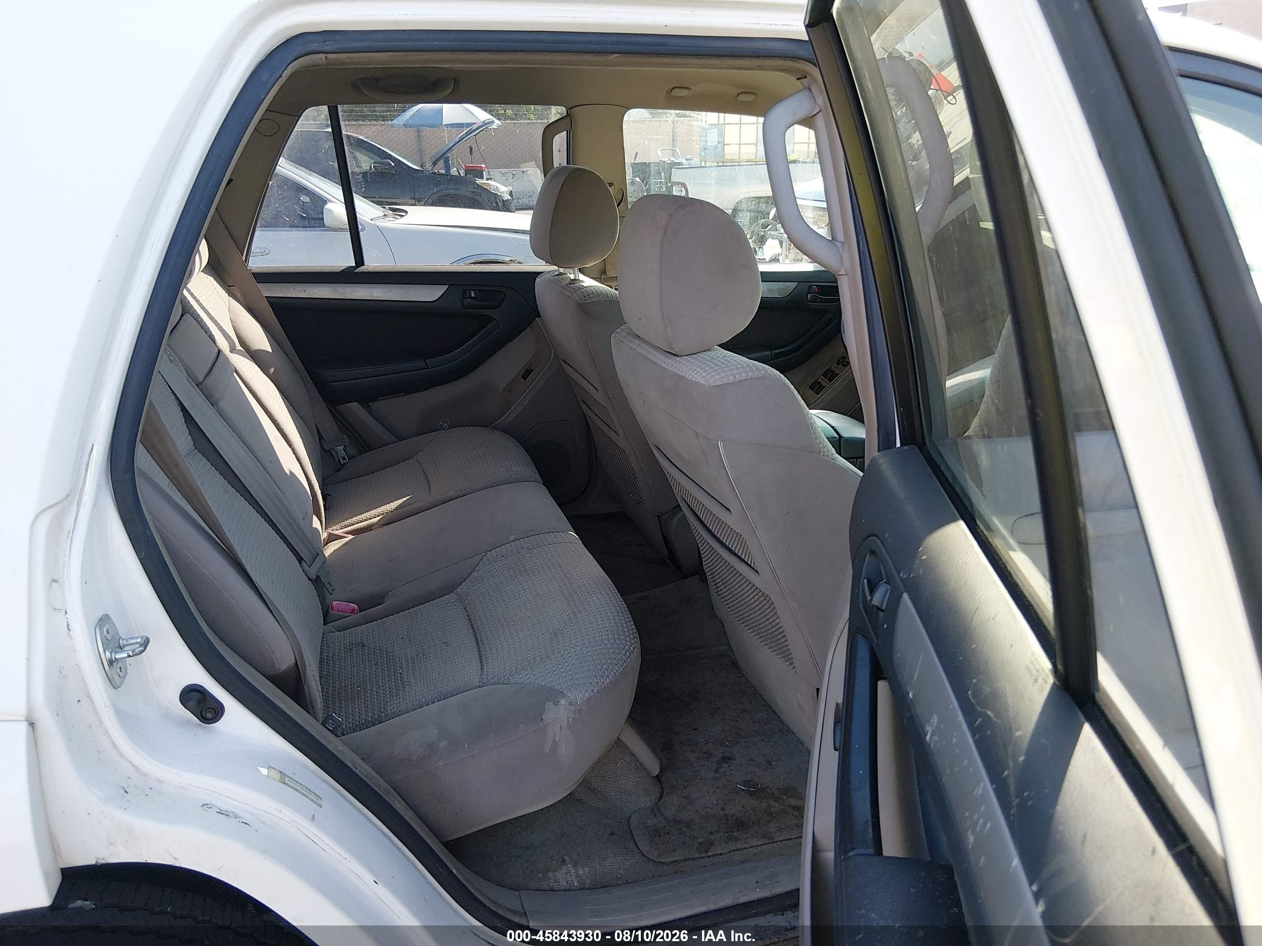 2004 Toyota 4runner Sr5 V6 Белый vin: JTEZU14R040041126