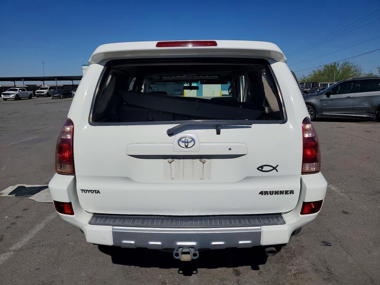2004 Toyota 4runner Sr5 White vin: JTEZU14R048014493