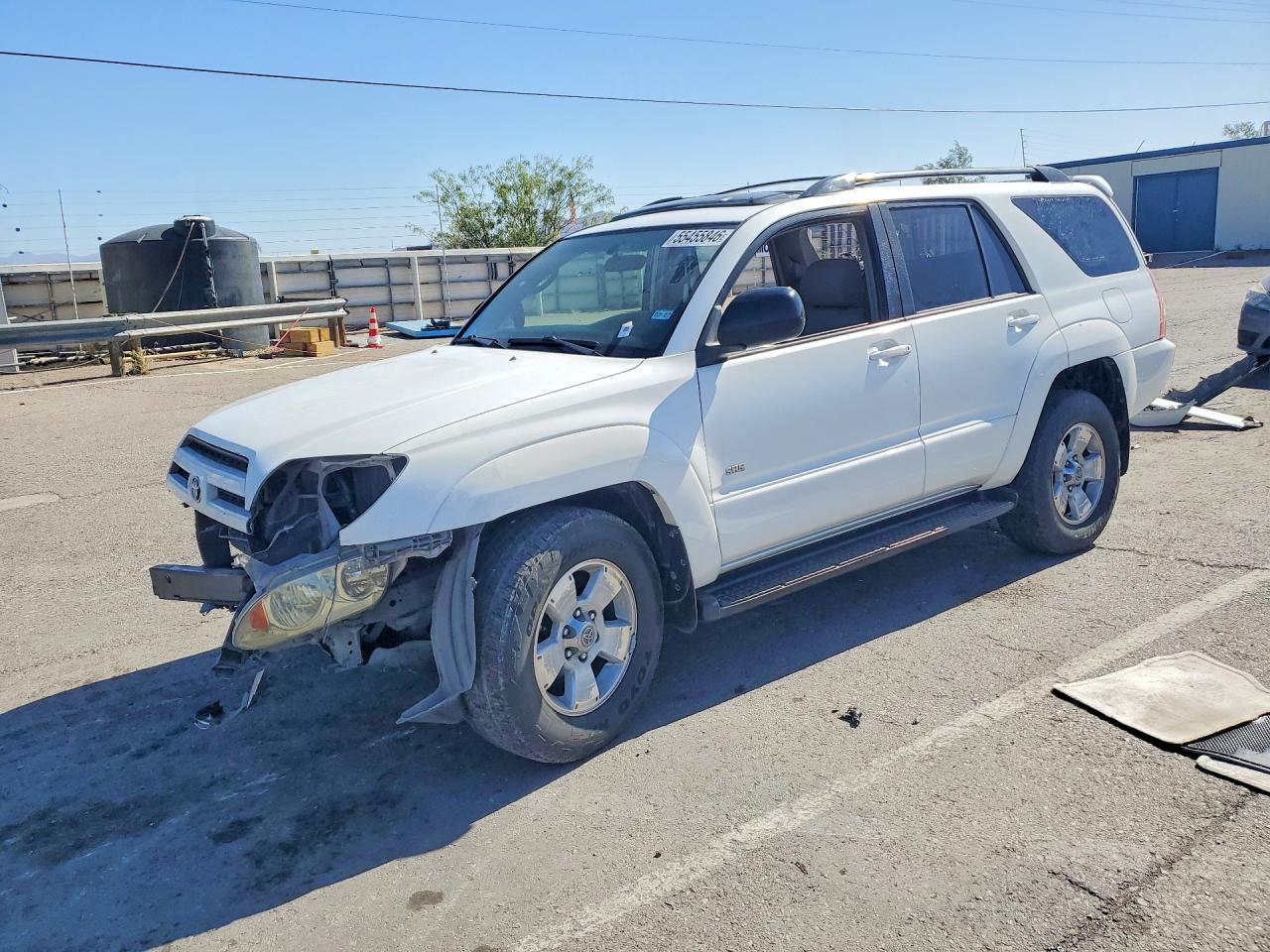 2004 Toyota 4runner Sr5 White vin: JTEZU14R048014493
