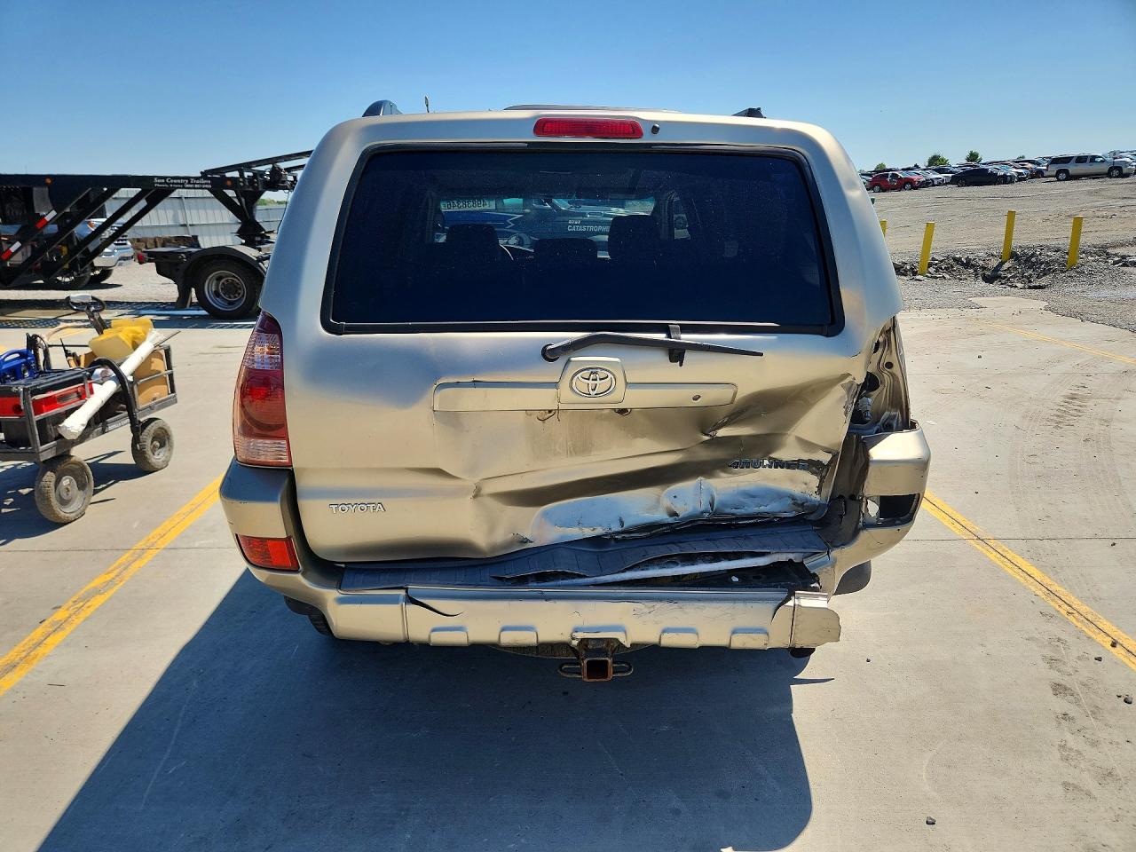 2005 Toyota 4runner Sr5 Tan vin: JTEZU14R050057506