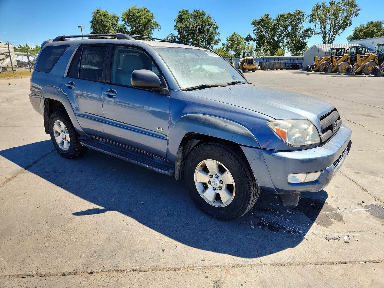 2005 Toyota 4runner Sr5 Blue vin: JTEZU14R058024717