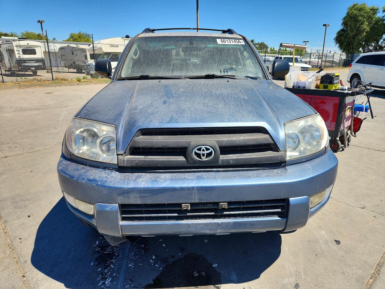 2005 Toyota 4runner Sr5 Blue vin: JTEZU14R058024717