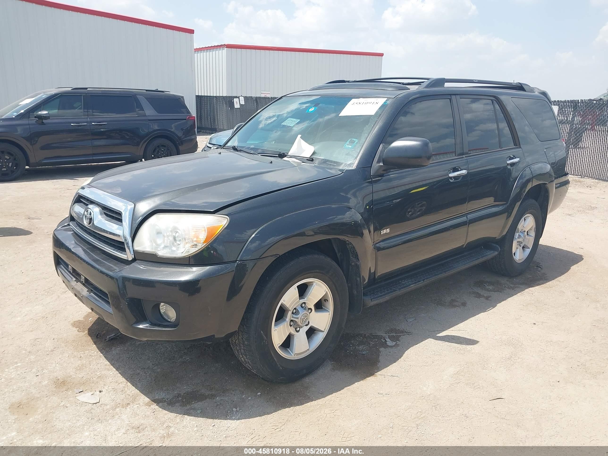 2006 Toyota 4runner Sr5 V6 Black vin: JTEZU14R060073187
