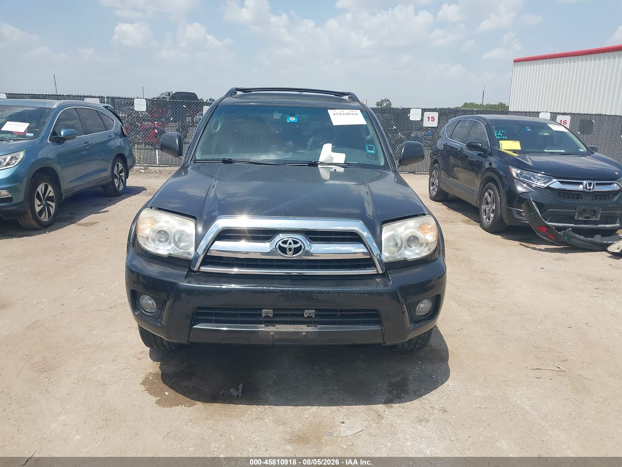 2006 Toyota 4runner Sr5 V6 Black vin: JTEZU14R060073187