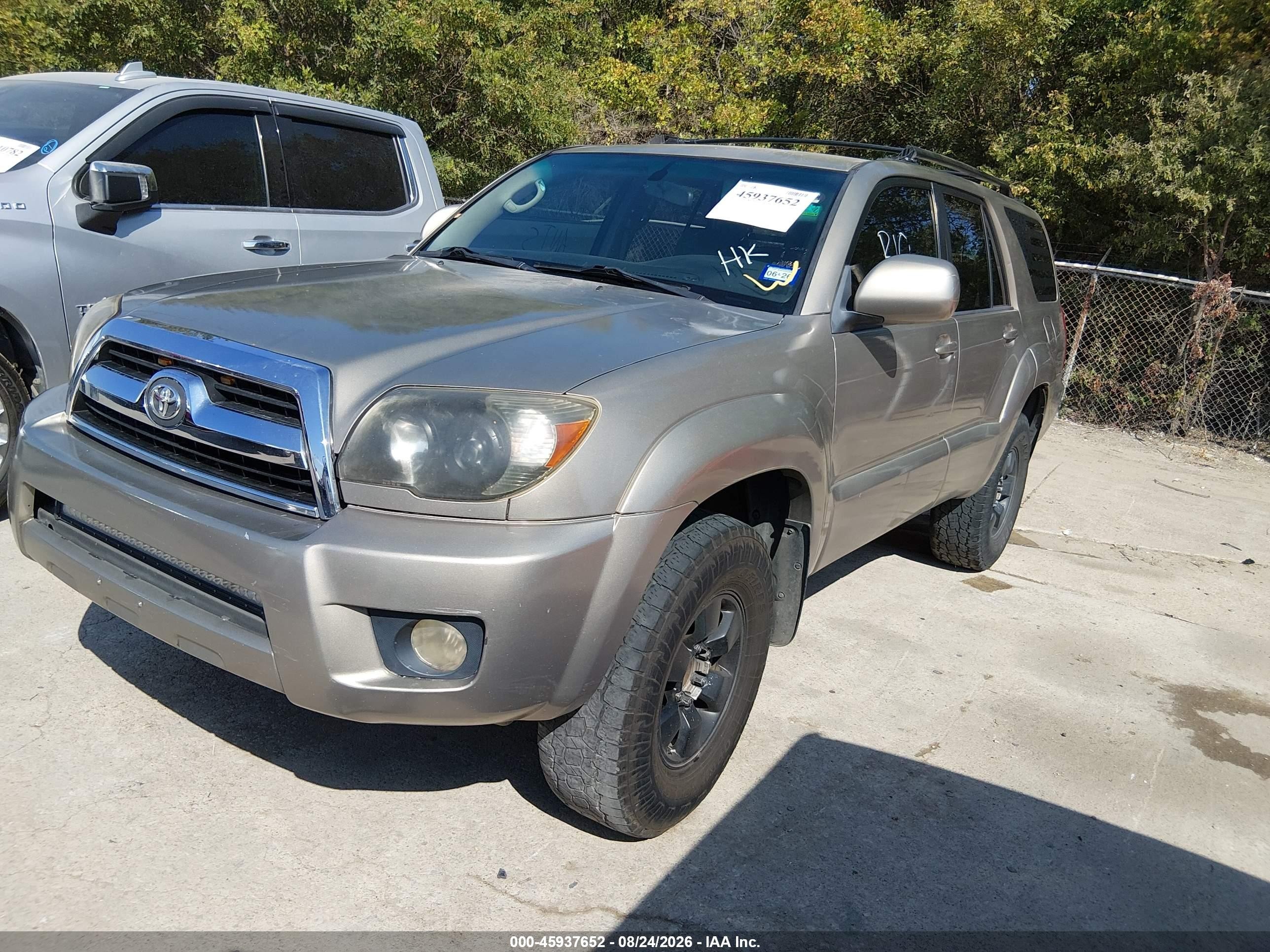 2006 Toyota 4runner Sr5 V6 Золотой vin: JTEZU14R060083007