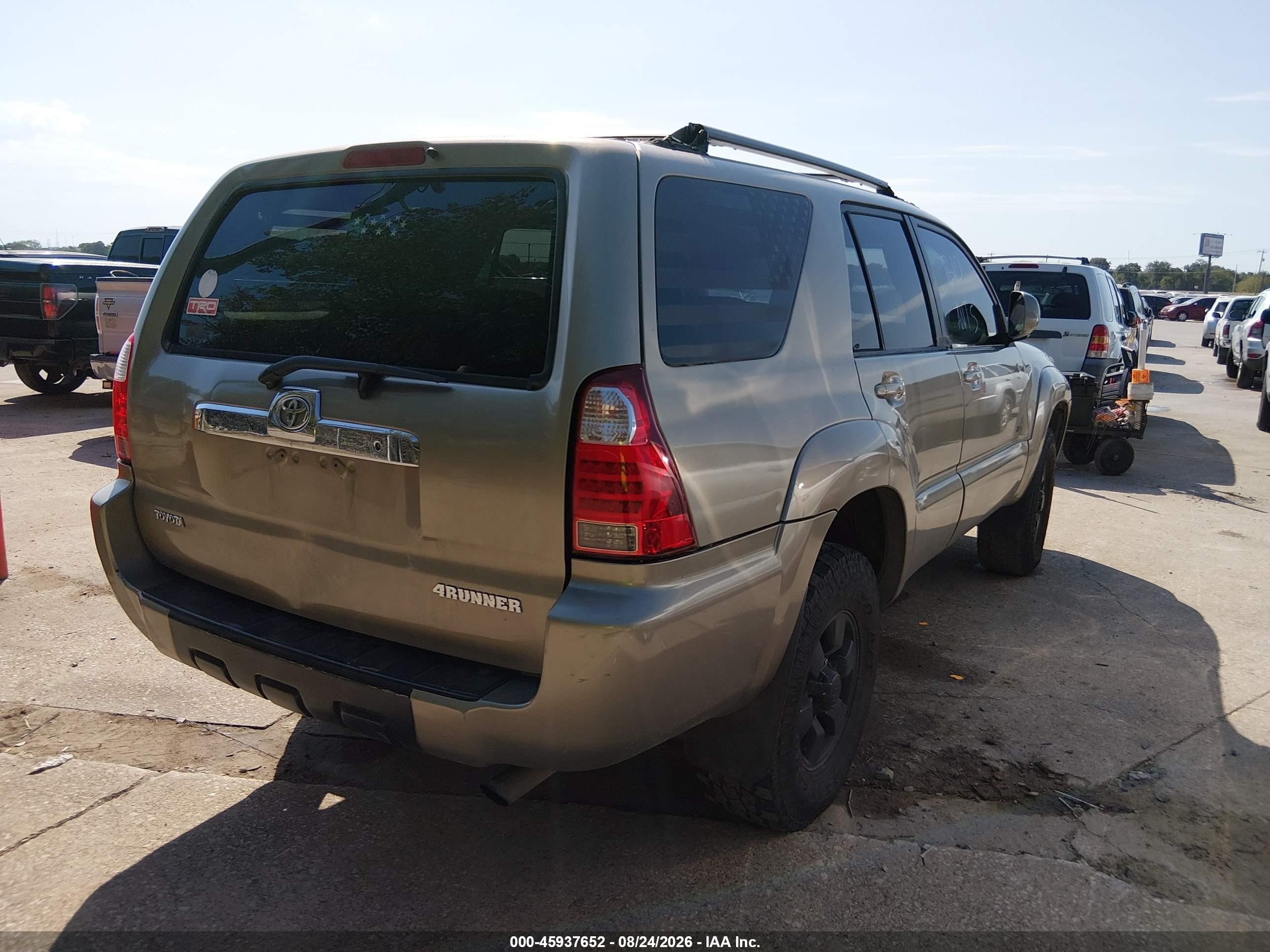 2006 Toyota 4runner Sr5 V6 Золотой vin: JTEZU14R060083007