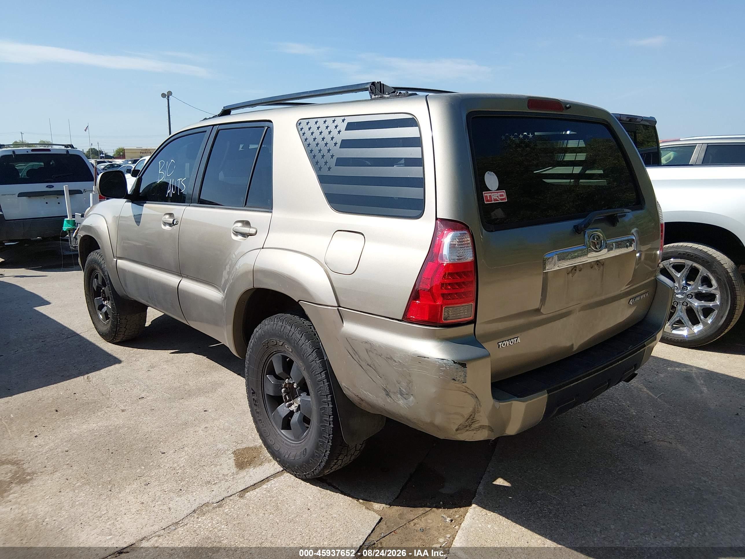 2006 Toyota 4runner Sr5 V6 Золотой vin: JTEZU14R060083007
