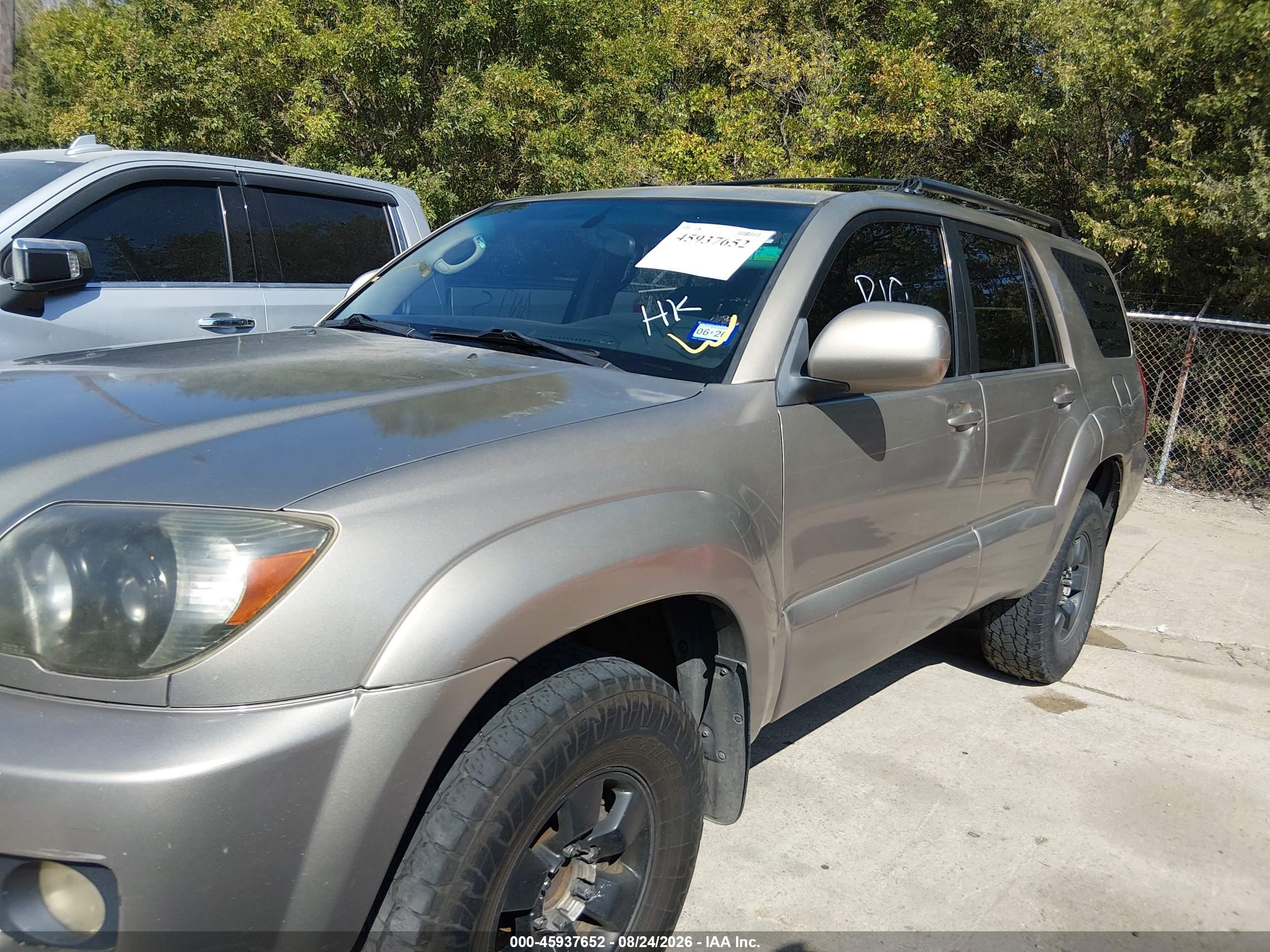 2006 Toyota 4runner Sr5 V6 Золотой vin: JTEZU14R060083007
