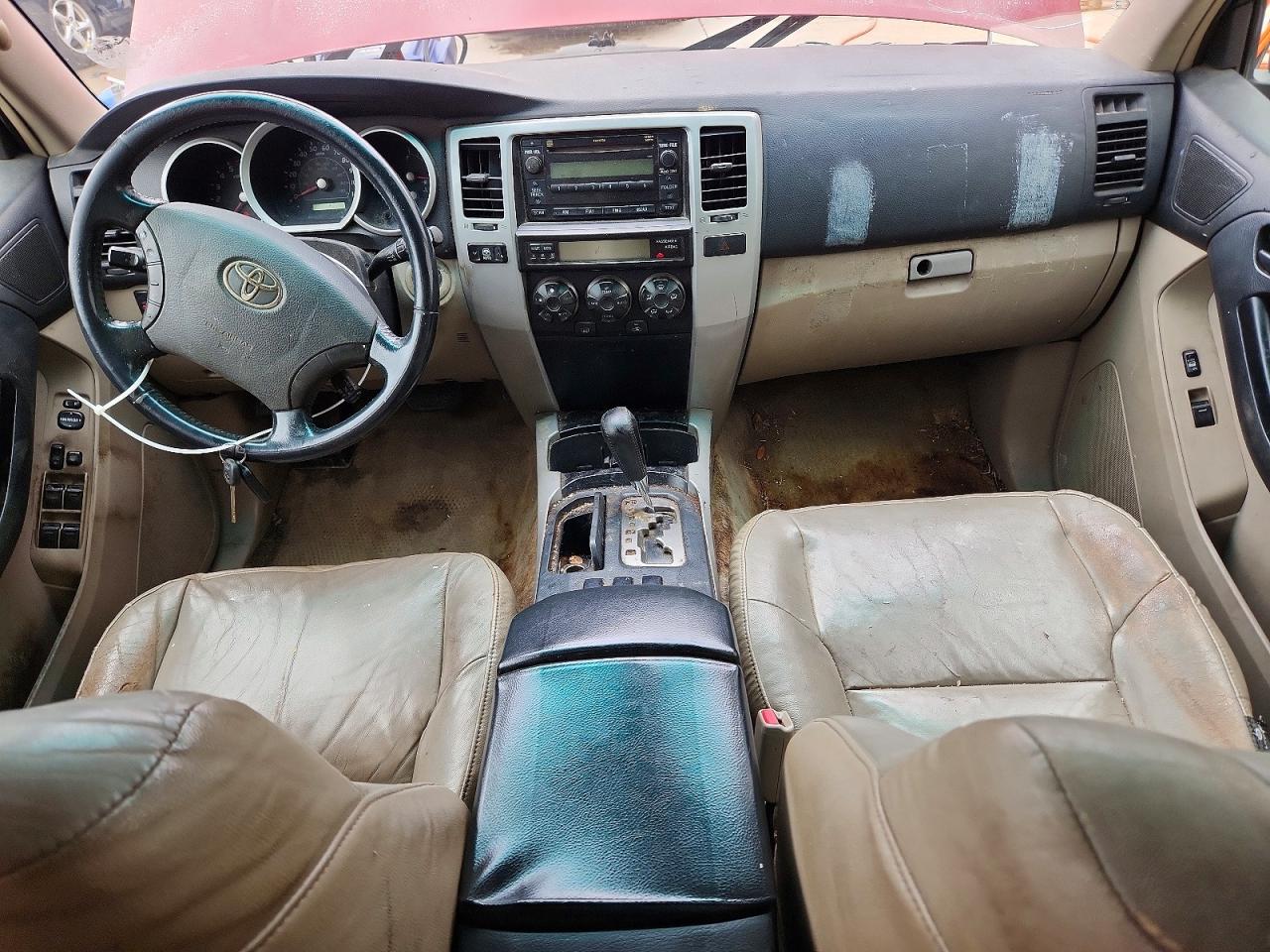 2006 Toyota 4runner Sr5 Красный vin: JTEZU14R068043026