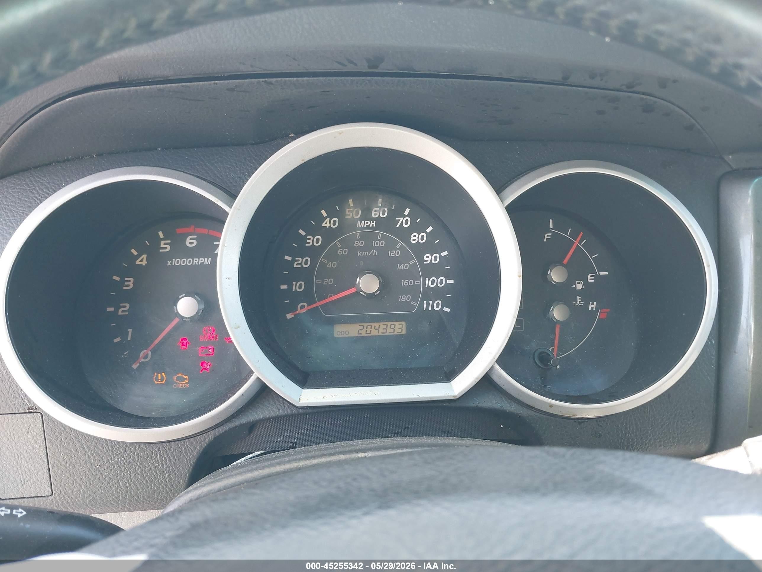 2006 Toyota 4runner Sr5 Sport V6 Серебряный vin: JTEZU14R068053068