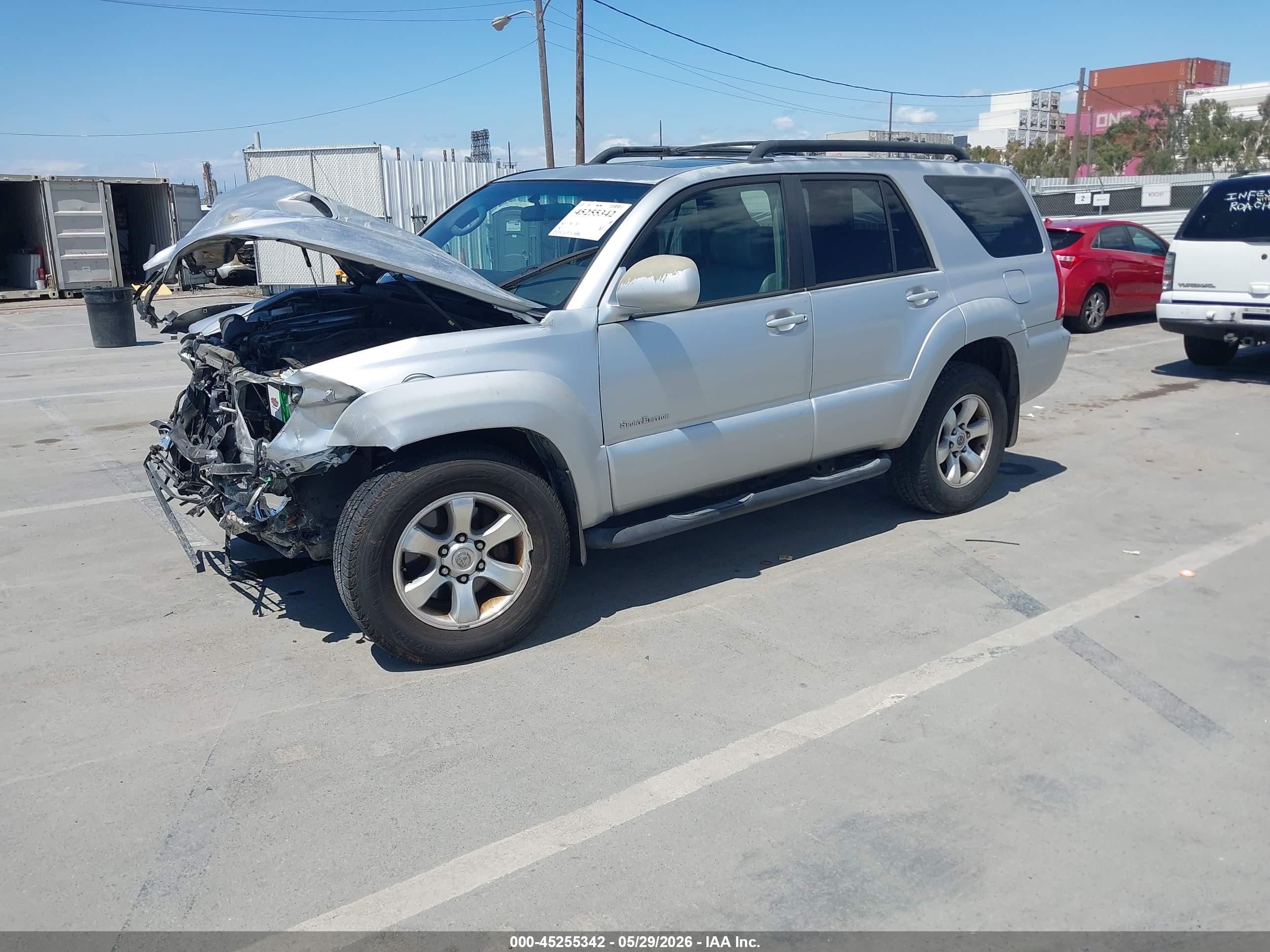 2006 Toyota 4runner Sr5 Sport V6 Серебряный vin: JTEZU14R068053068