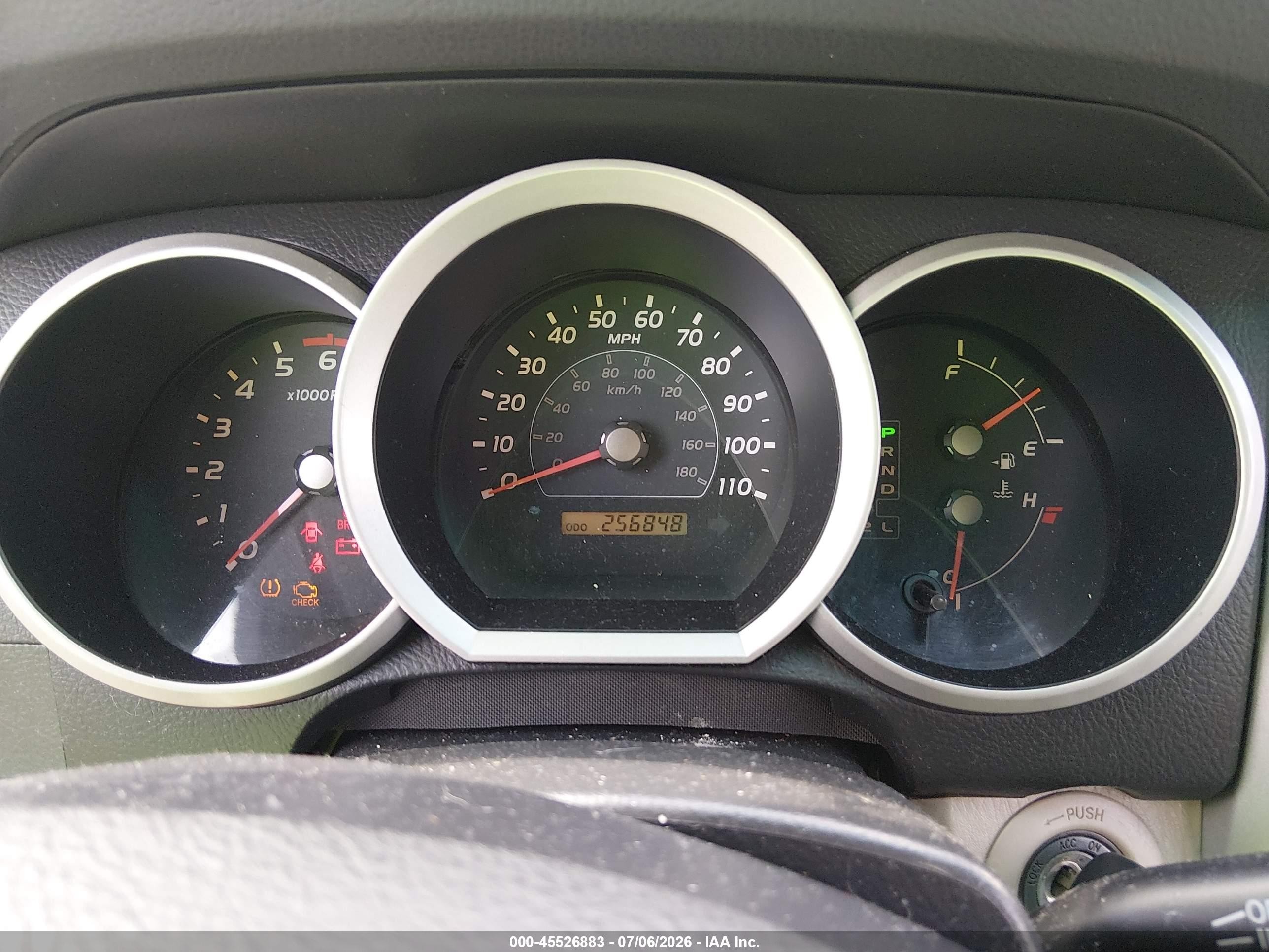2007 Toyota 4runner Sr5 Gold vin: JTEZU14R070098396