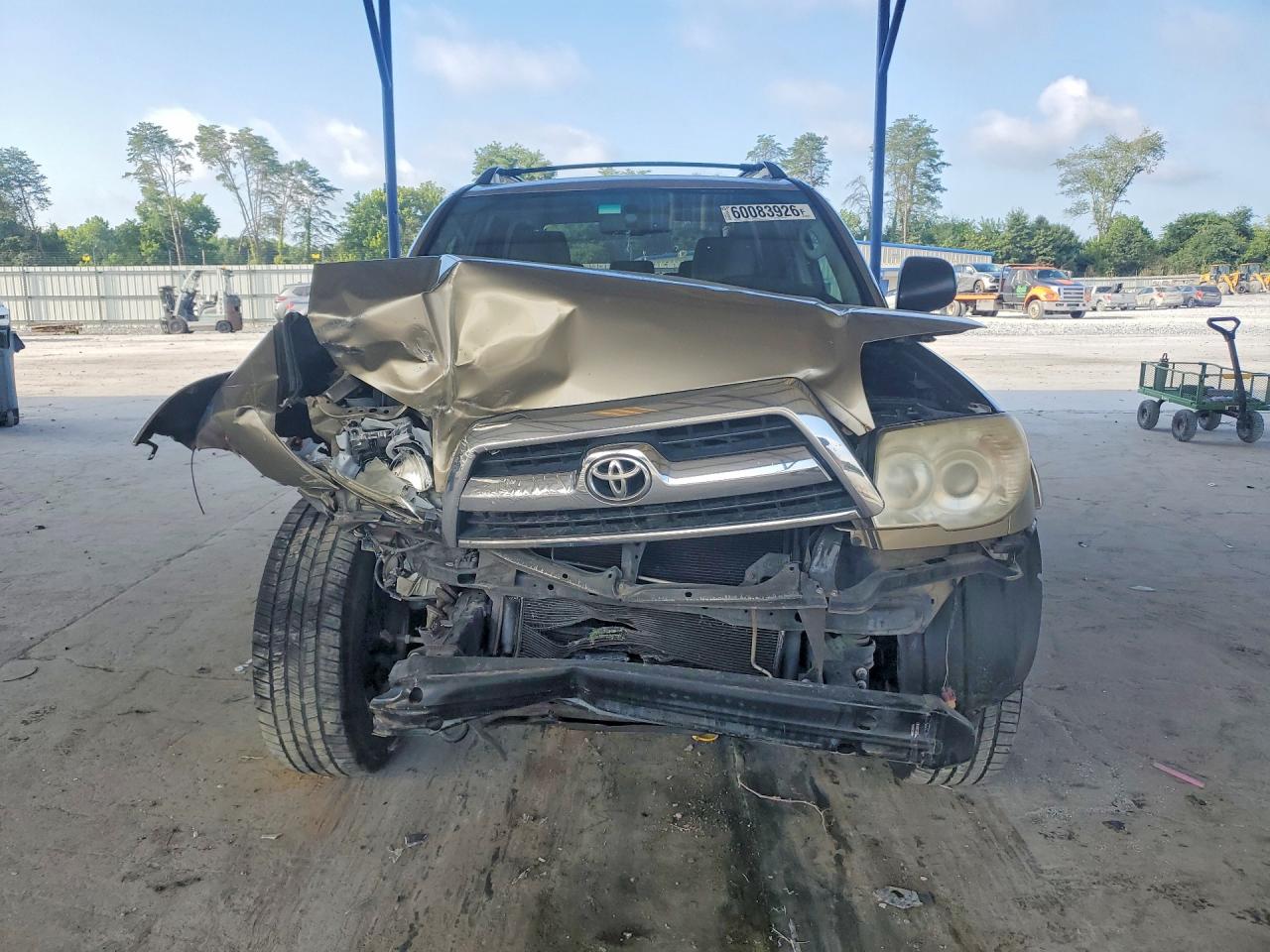 2007 Toyota 4runner Sr5 Gold vin: JTEZU14R078066601