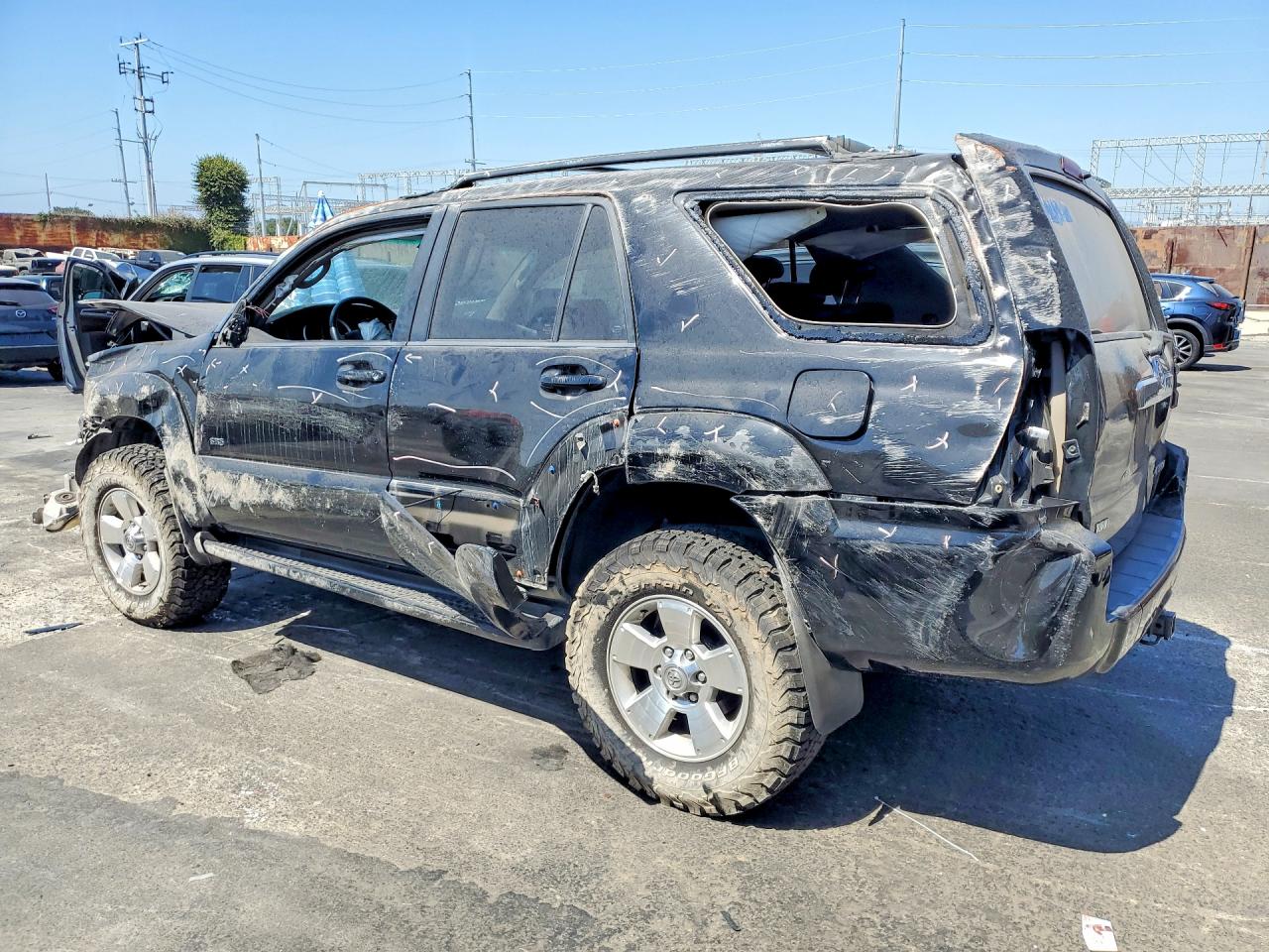 2008 Toyota 4runner Sr5 Black vin: JTEZU14R08K007617
