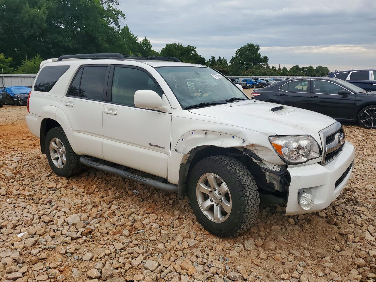 2008 Toyota 4runner Sport Edition White vin: JTEZU14R08K010291
