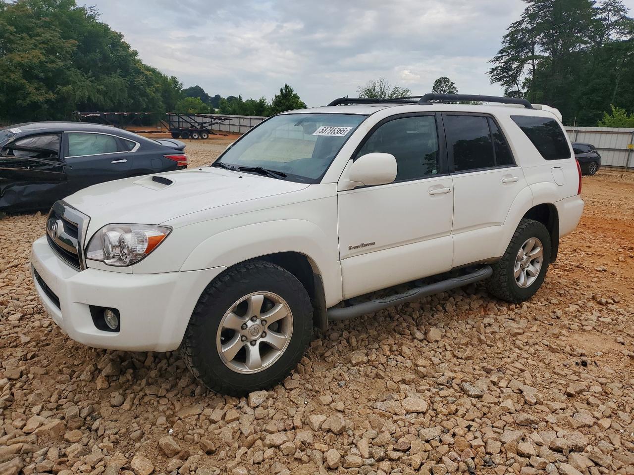 2008 Toyota 4runner Sport Edition White vin: JTEZU14R08K010291