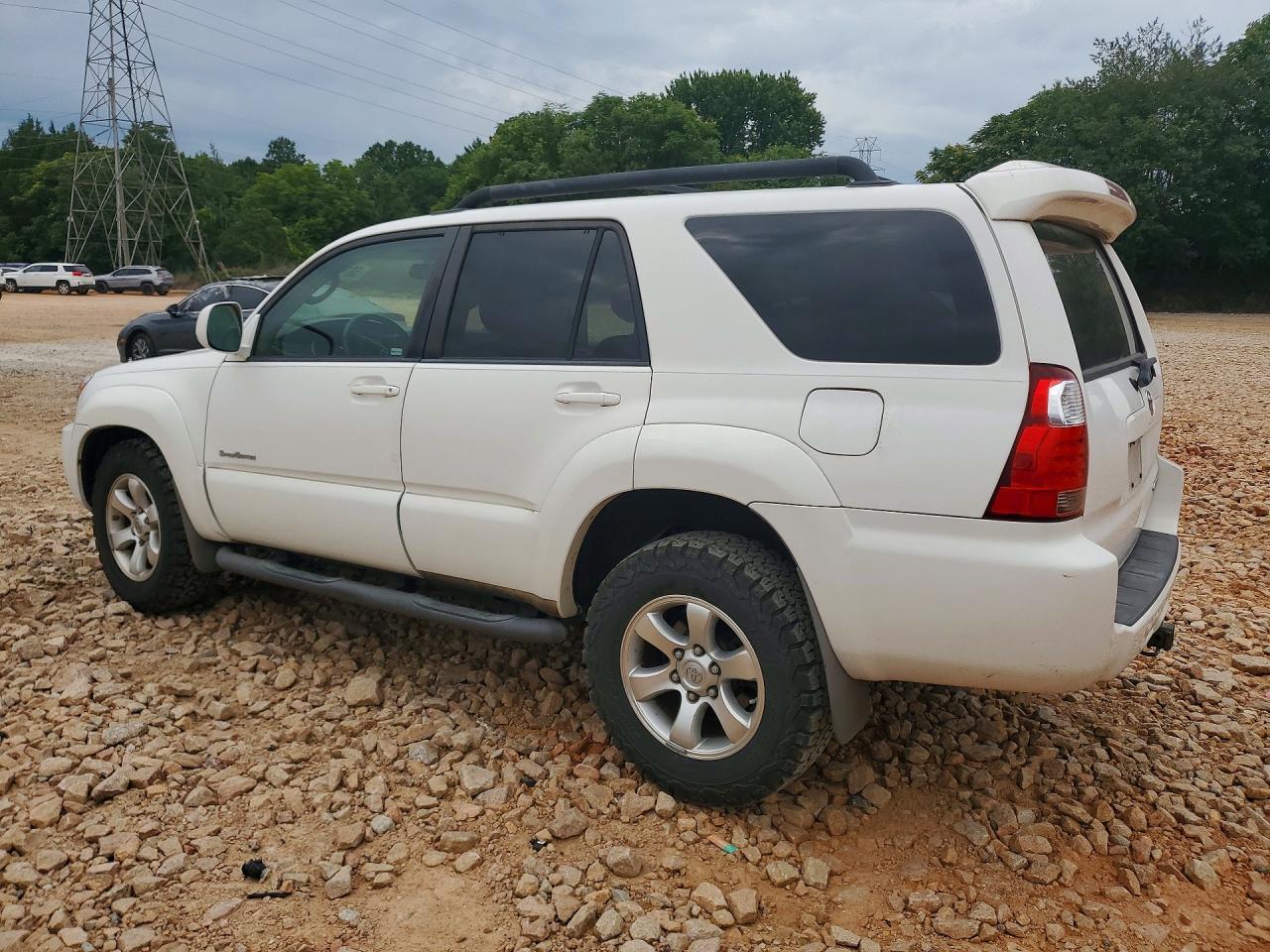 2008 Toyota 4runner Sport Edition White vin: JTEZU14R08K010291