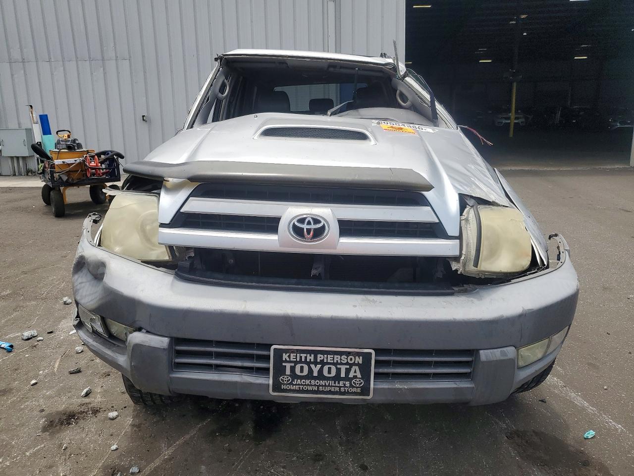 2003 Toyota 4runner Sport Edition Silver vin: JTEZU14R130012281