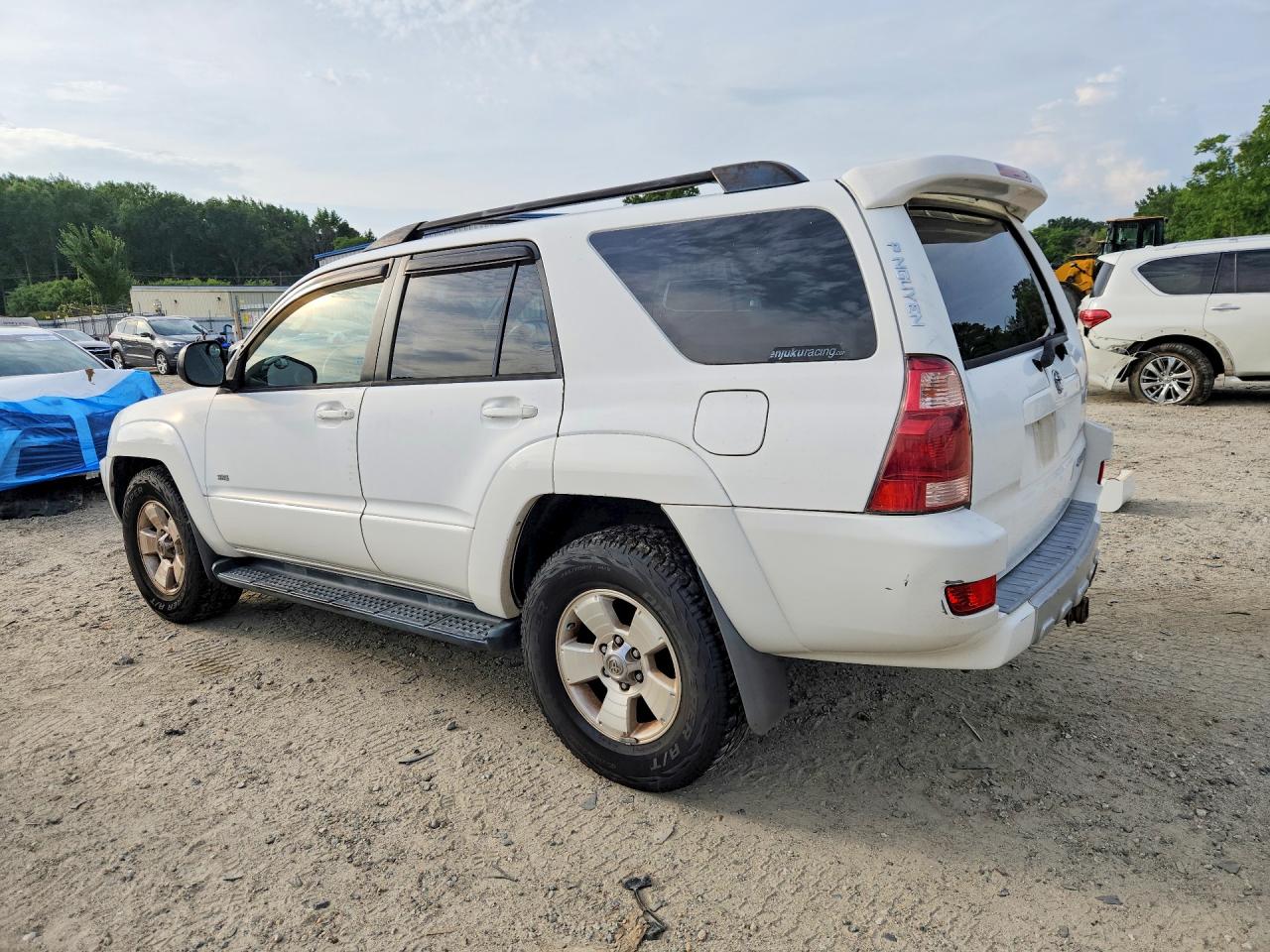 2004 Toyota 4runner Sr5 White vin: JTEZU14R148015099