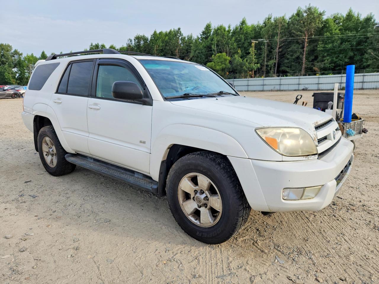 2004 Toyota 4runner Sr5 White vin: JTEZU14R148015099