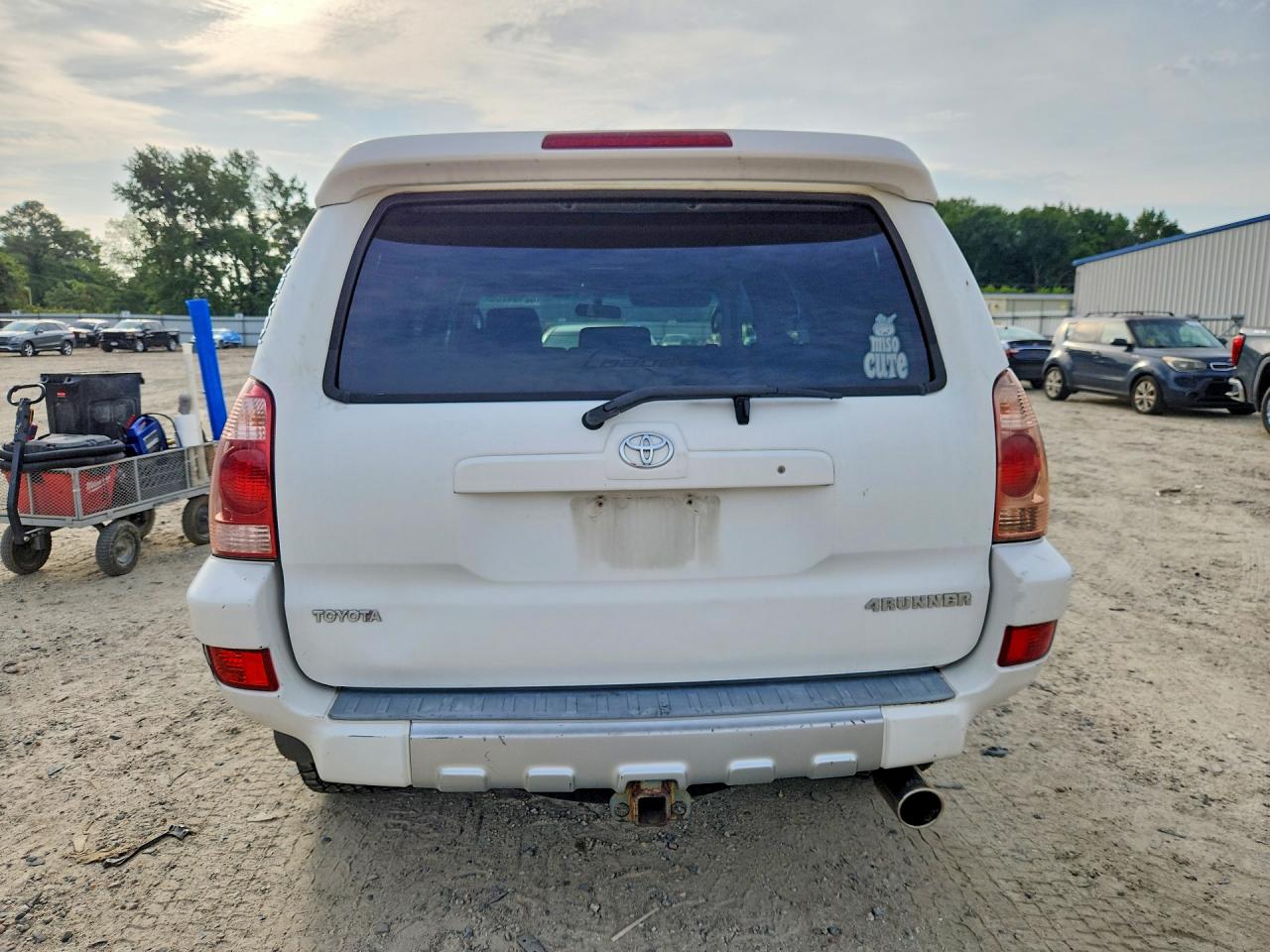 2004 Toyota 4runner Sr5 White vin: JTEZU14R148015099