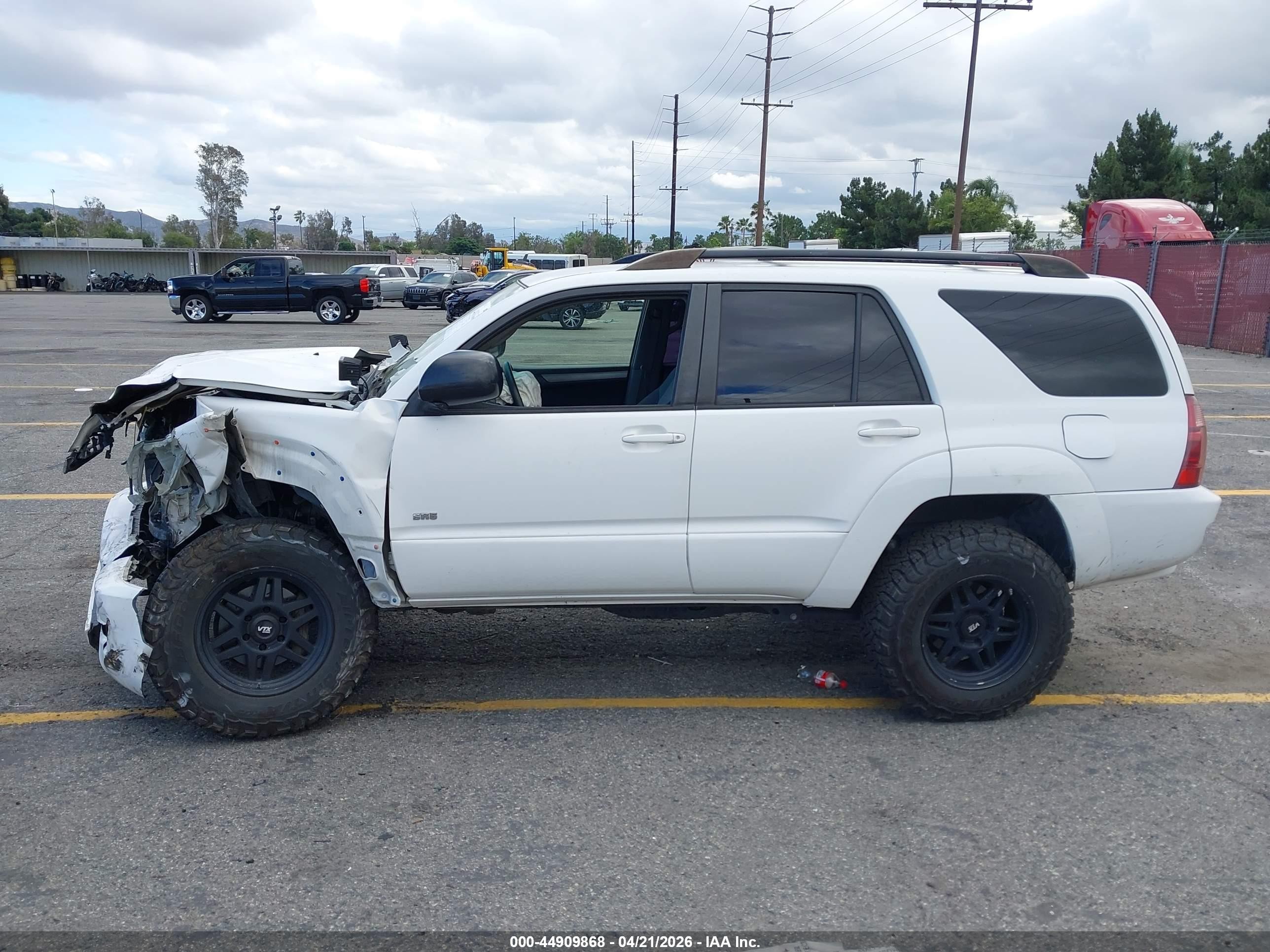 2005 Toyota 4runner Sr5 V6 White vin: JTEZU14R150057501