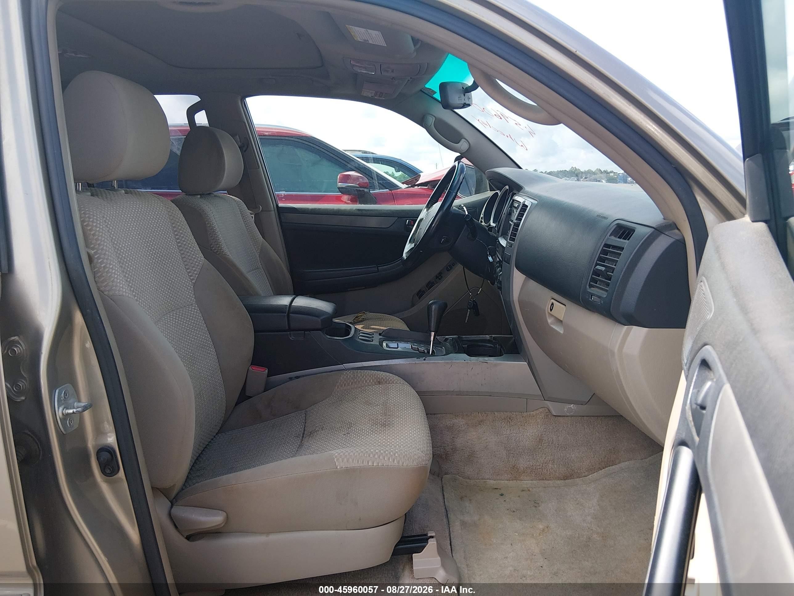 2006 Toyota 4runner Sr5 V6 Champagne vin: JTEZU14R160069035