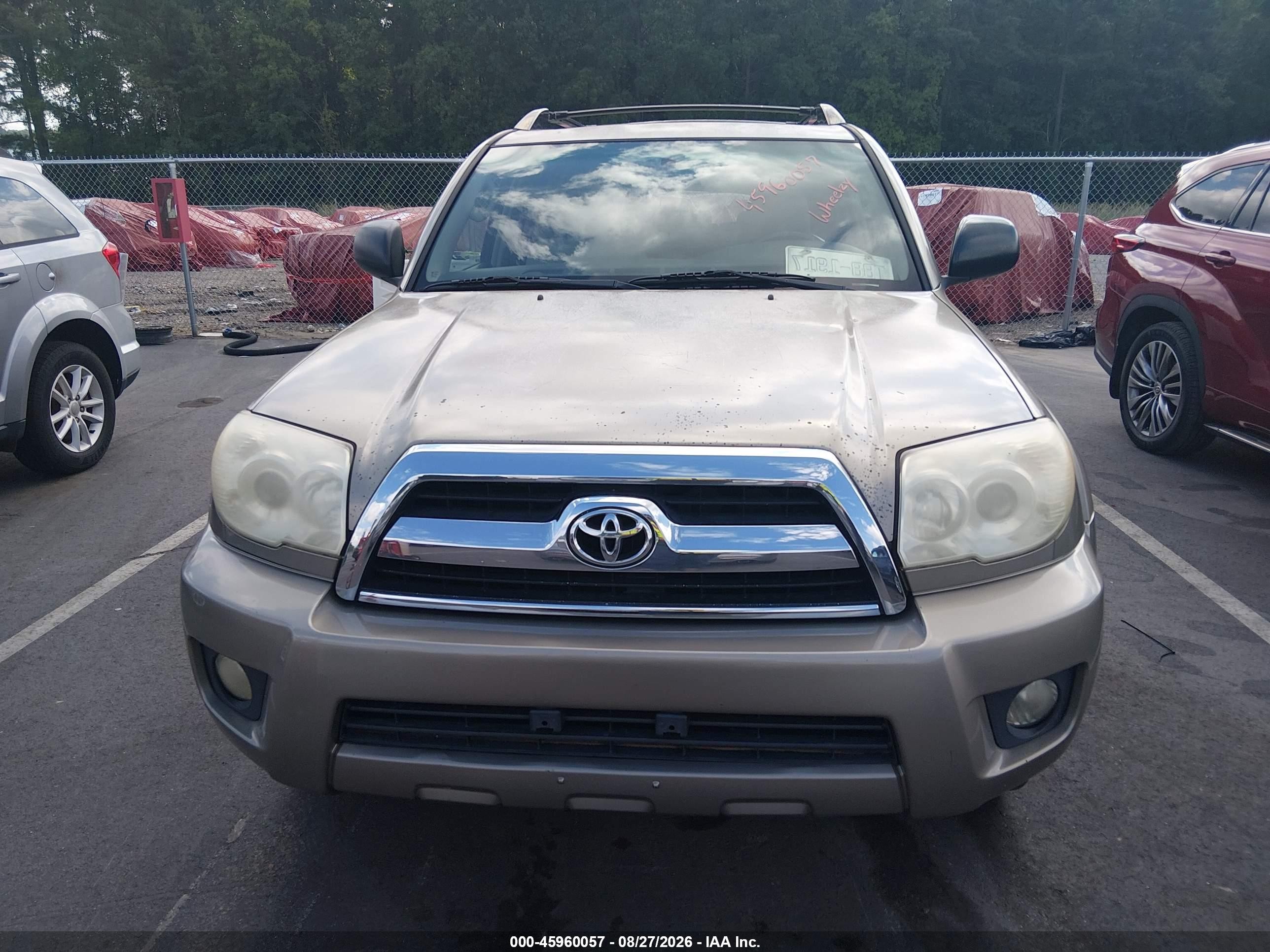 2006 Toyota 4runner Sr5 V6 Champagne vin: JTEZU14R160069035