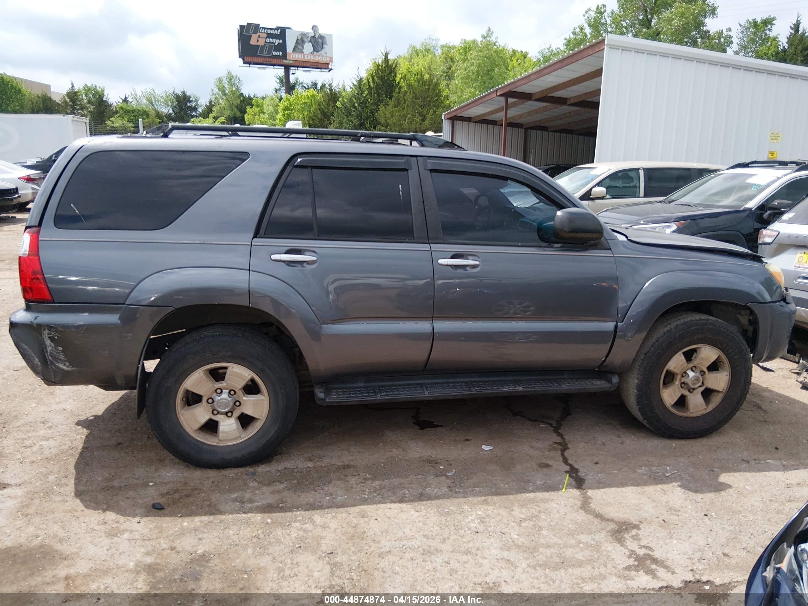 2006 Toyota 4runner Sr5 V6 Gray vin: JTEZU14R168063544