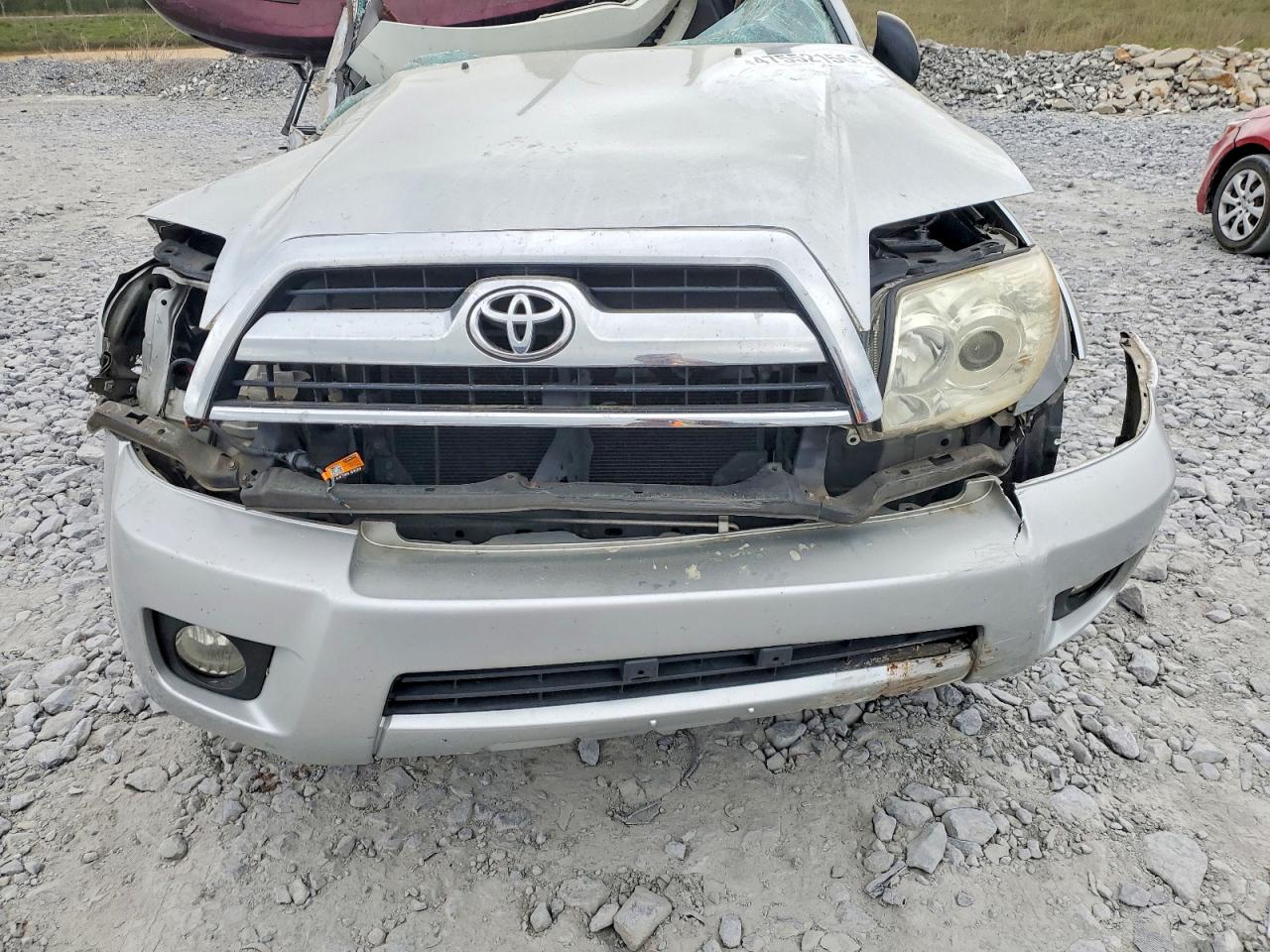 2007 Toyota 4runner Sr5 Silver vin: JTEZU14R170096740