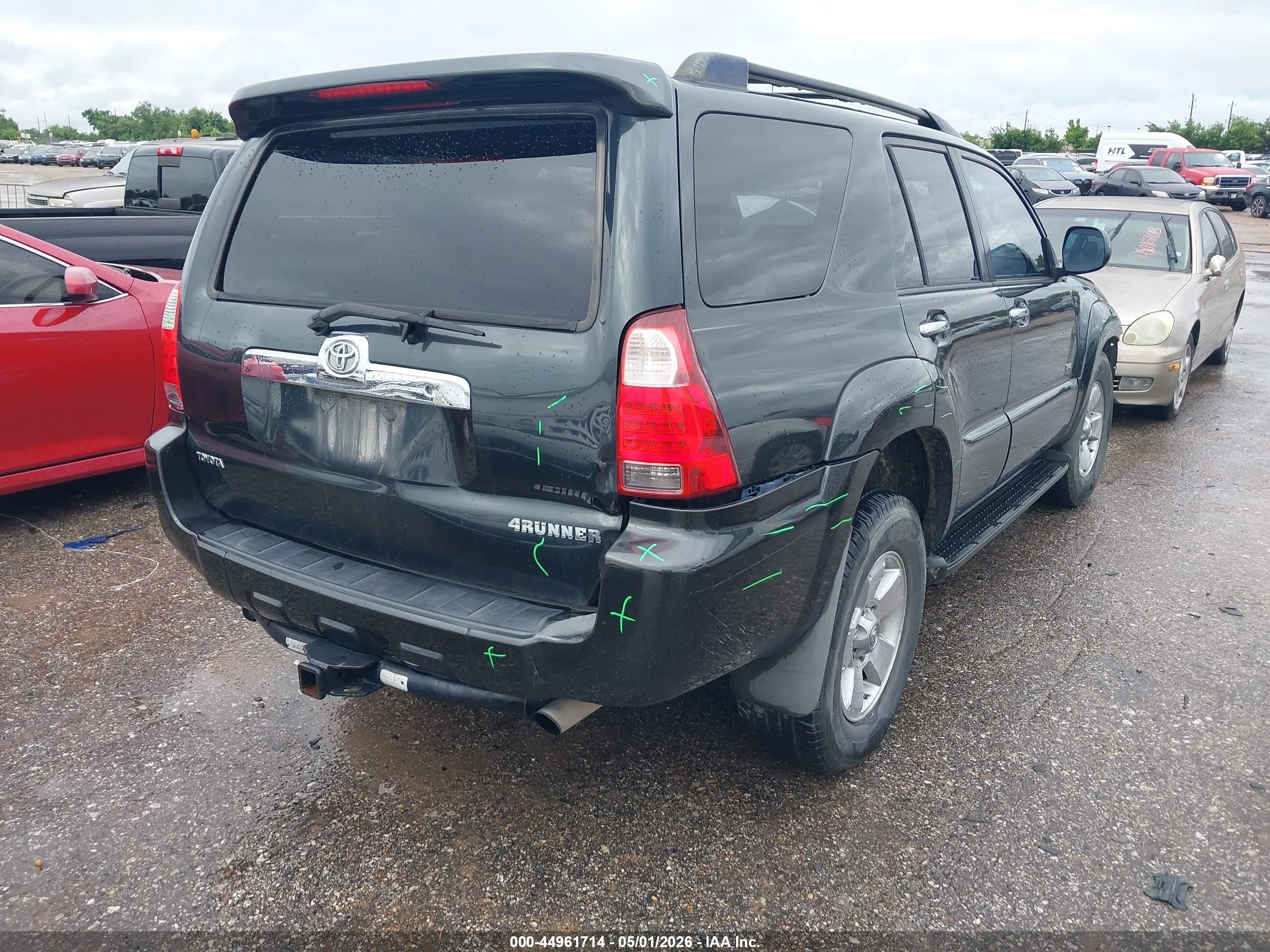 2007 Toyota 4runner Sr5 V6 Blue vin: JTEZU14R178088770