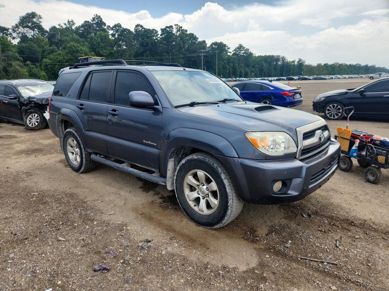 2008 Toyota 4runner Sport Edition Gray vin: JTEZU14R180100271