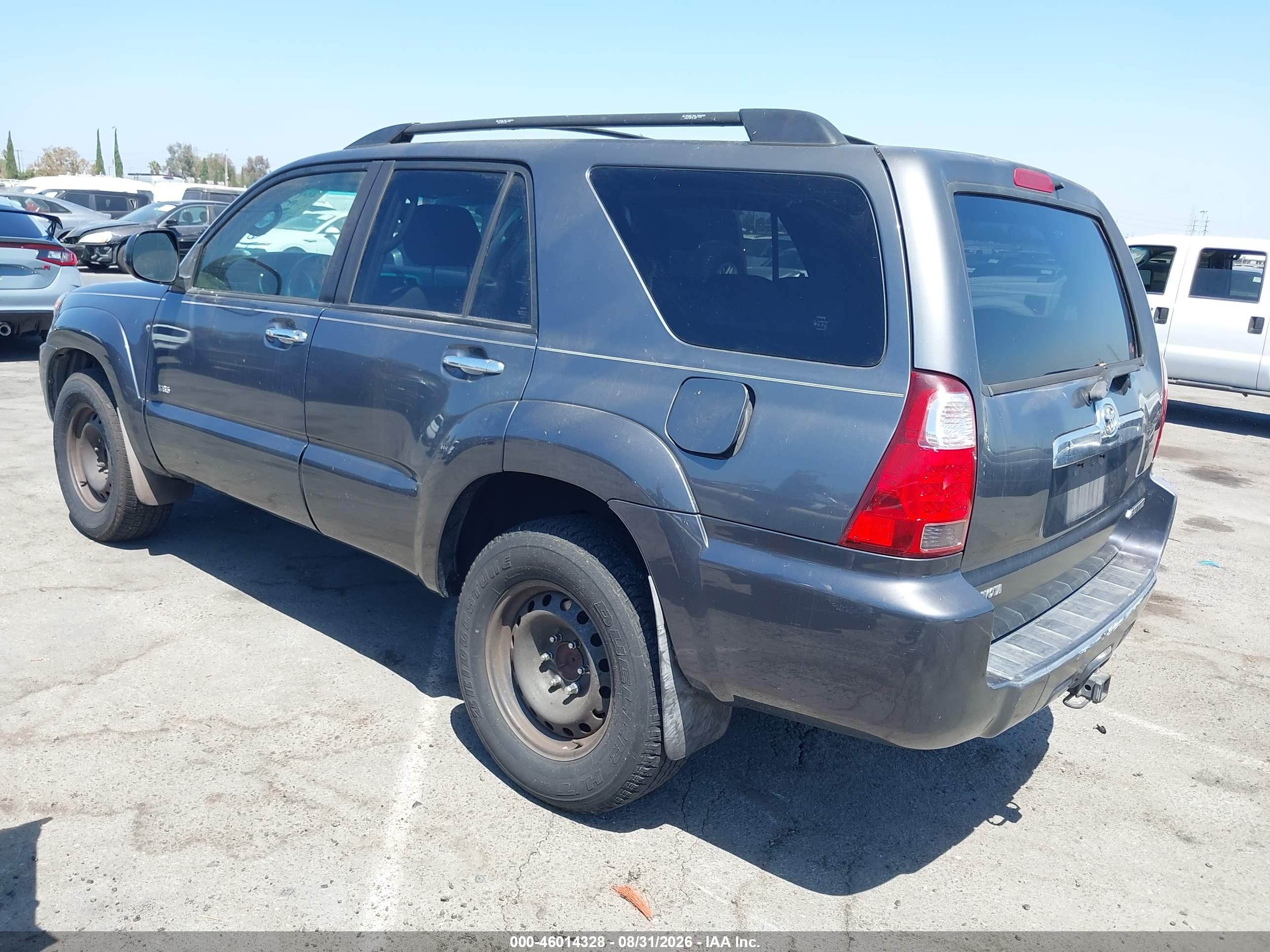 2008 Toyota 4runner Sr5 V6 Gray vin: JTEZU14R18K021641