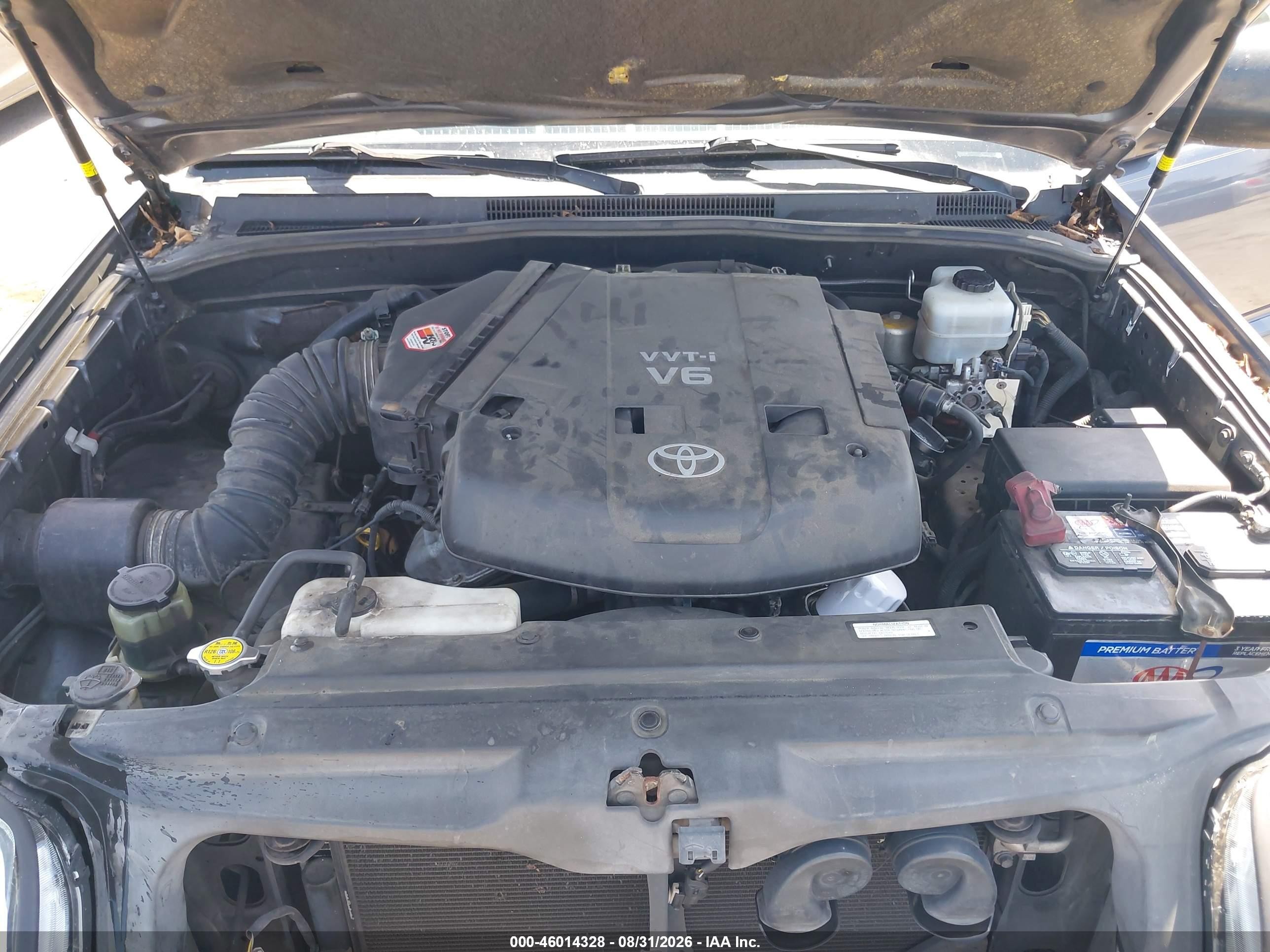 2008 Toyota 4runner Sr5 V6 Gray vin: JTEZU14R18K021641