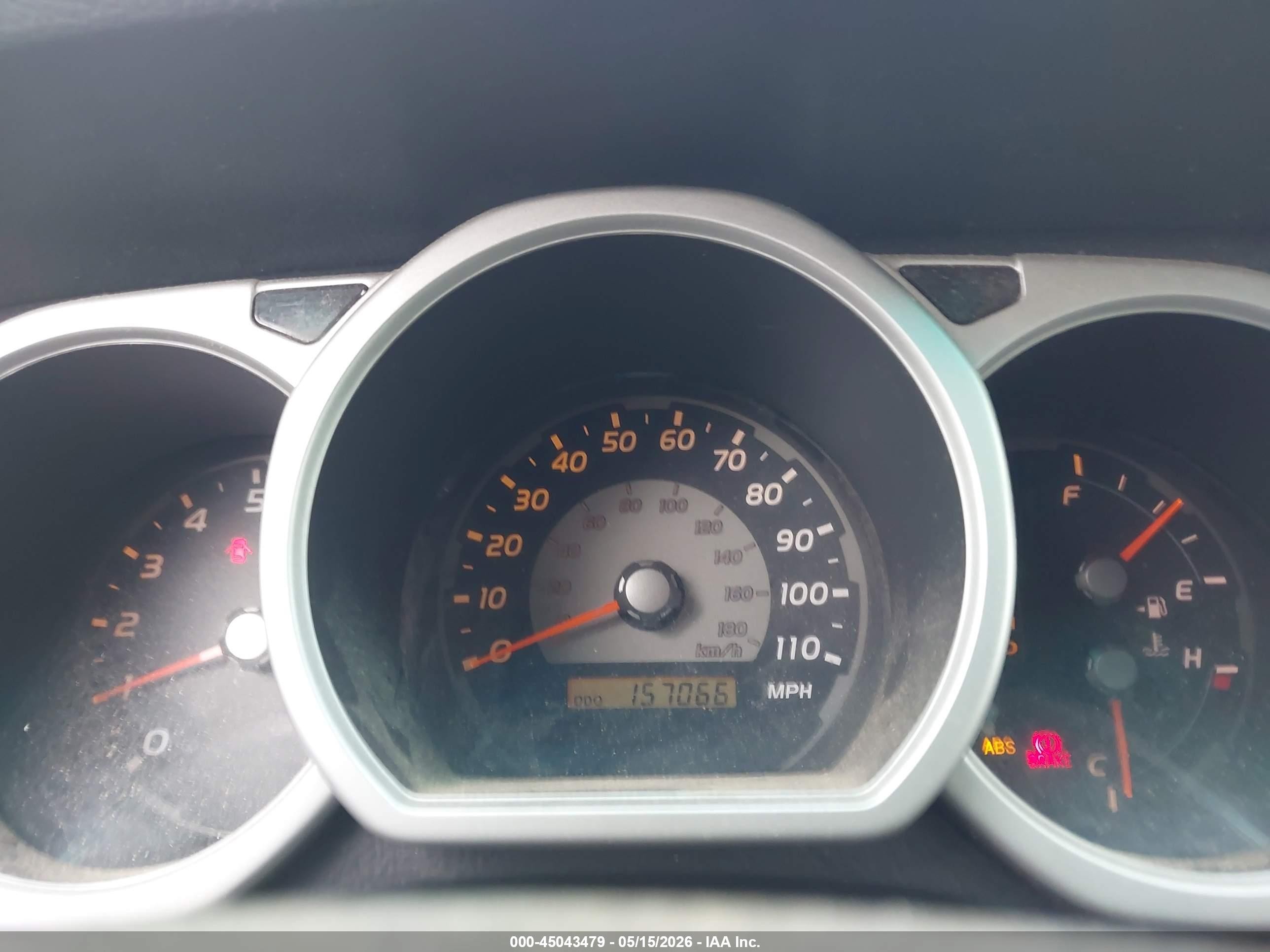 2004 Toyota 4runner Sr5 V6 Серебряный vin: JTEZU14R248011515